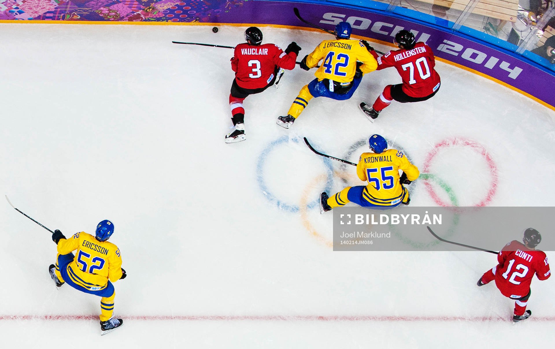 Sveriges Jonathan Ericsson, Jimmie Ericsson och Niklas