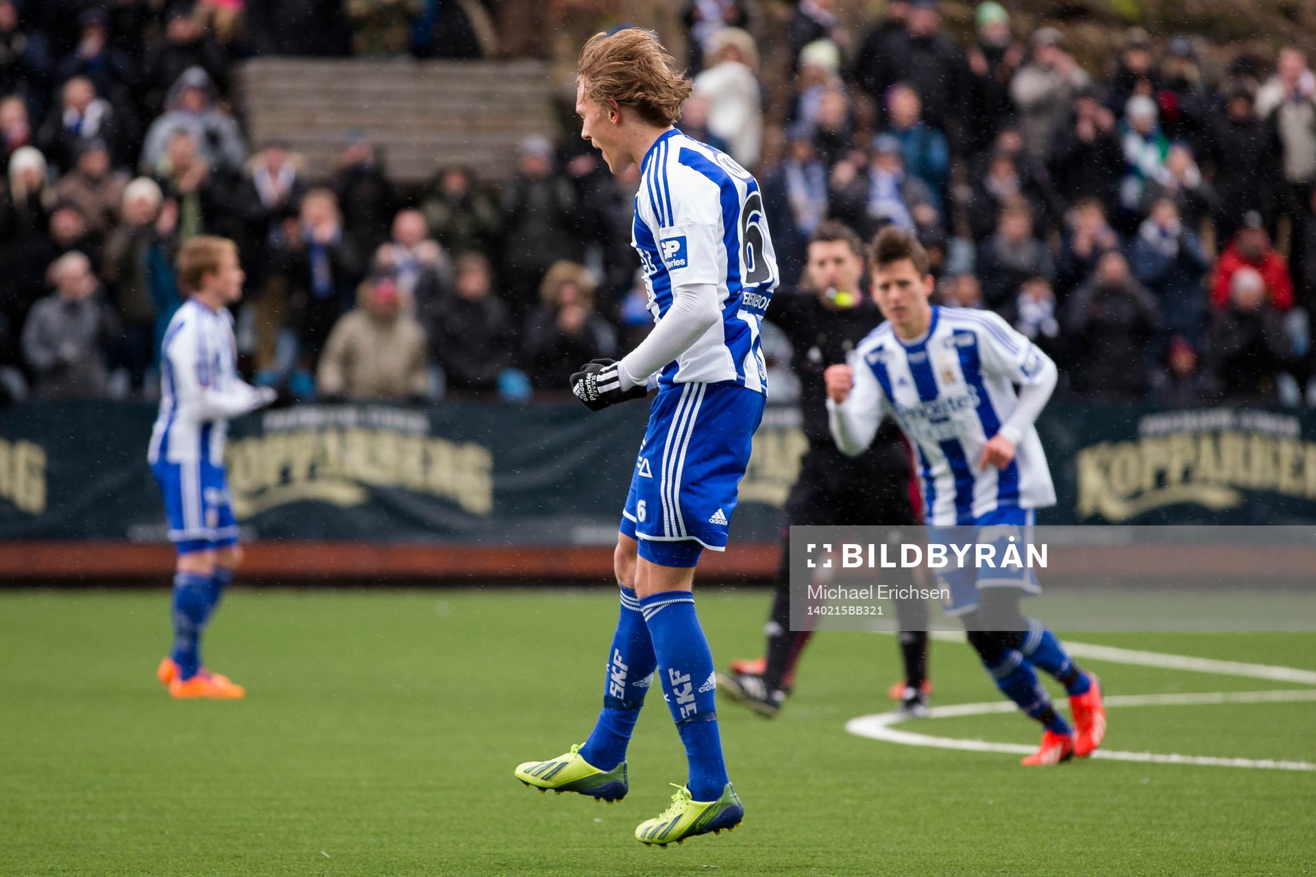 IFK Göteborgs Ludwig Augustinsson jublar