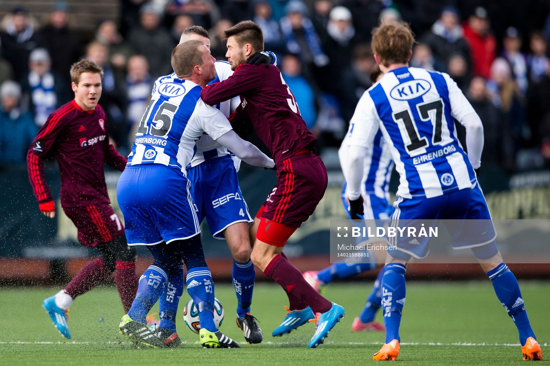 IFK Göteborgs Jakob Johansson och Kjetil Waehler