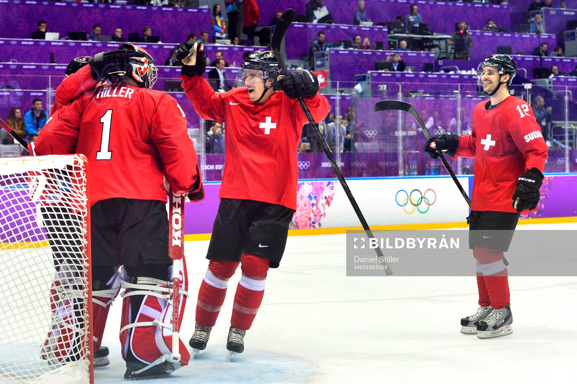 Schweiz jublar