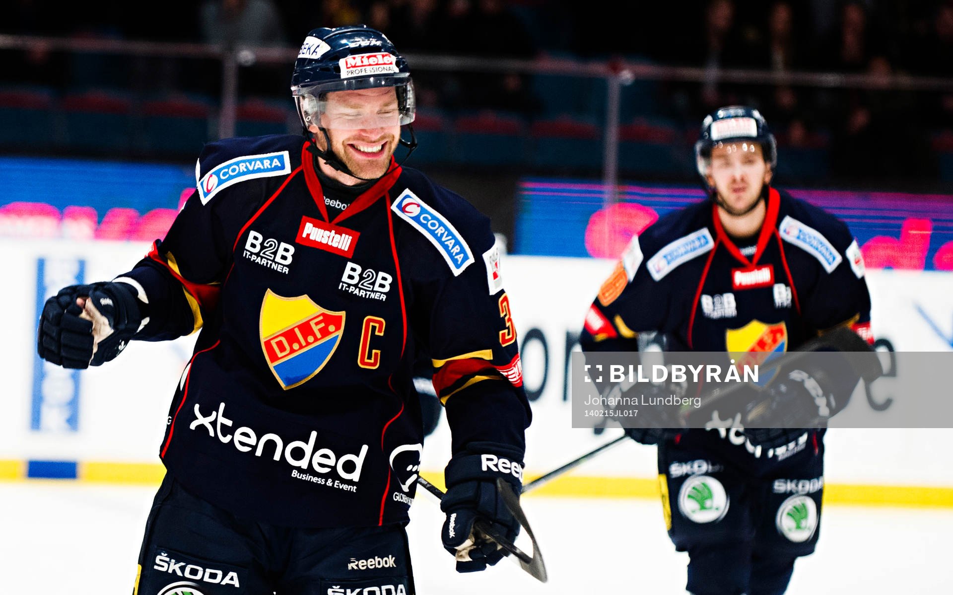 Djurgårdens Timmy Pettersson  jublar