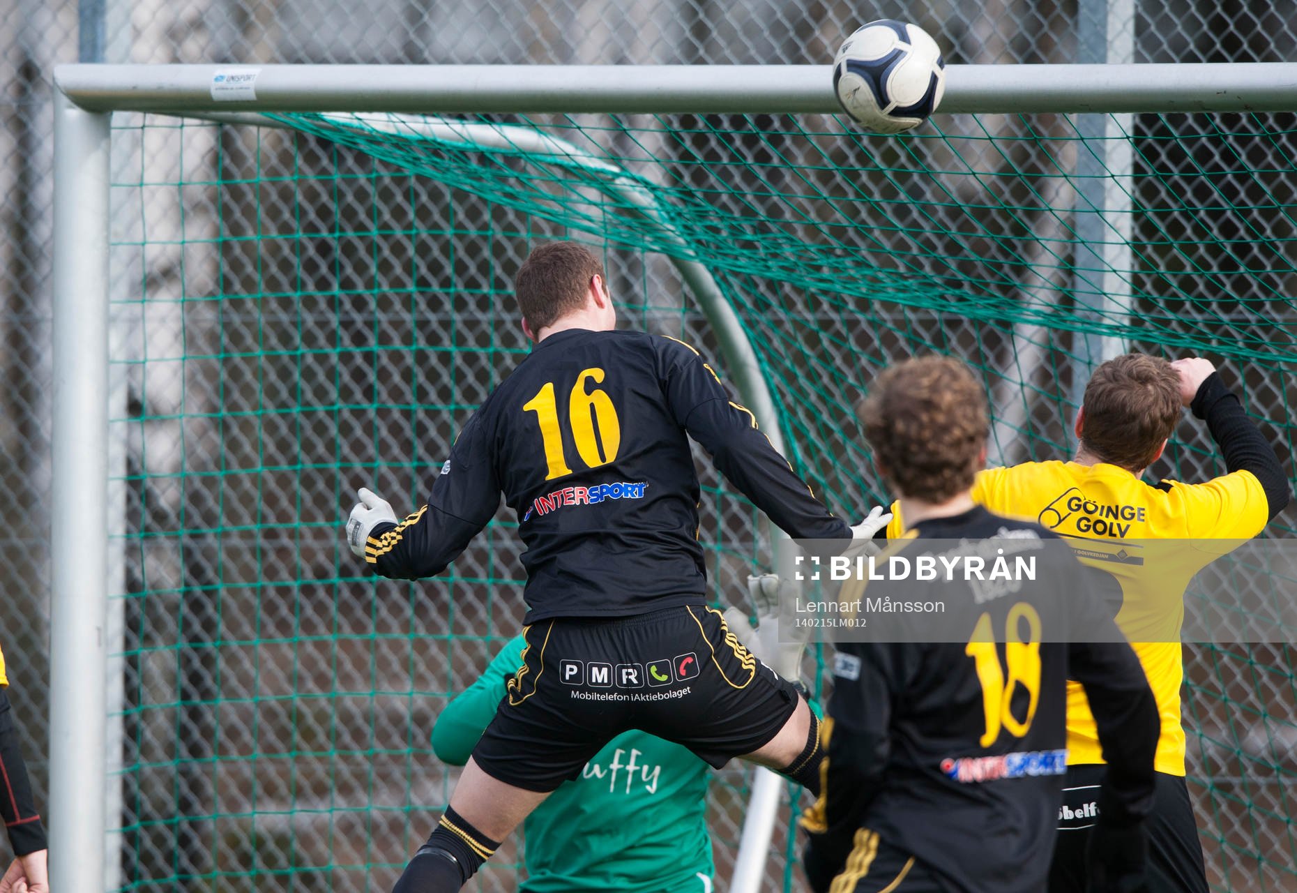 IFK Hässleholms Ekrem Dibrani har gjort 3-0 i
