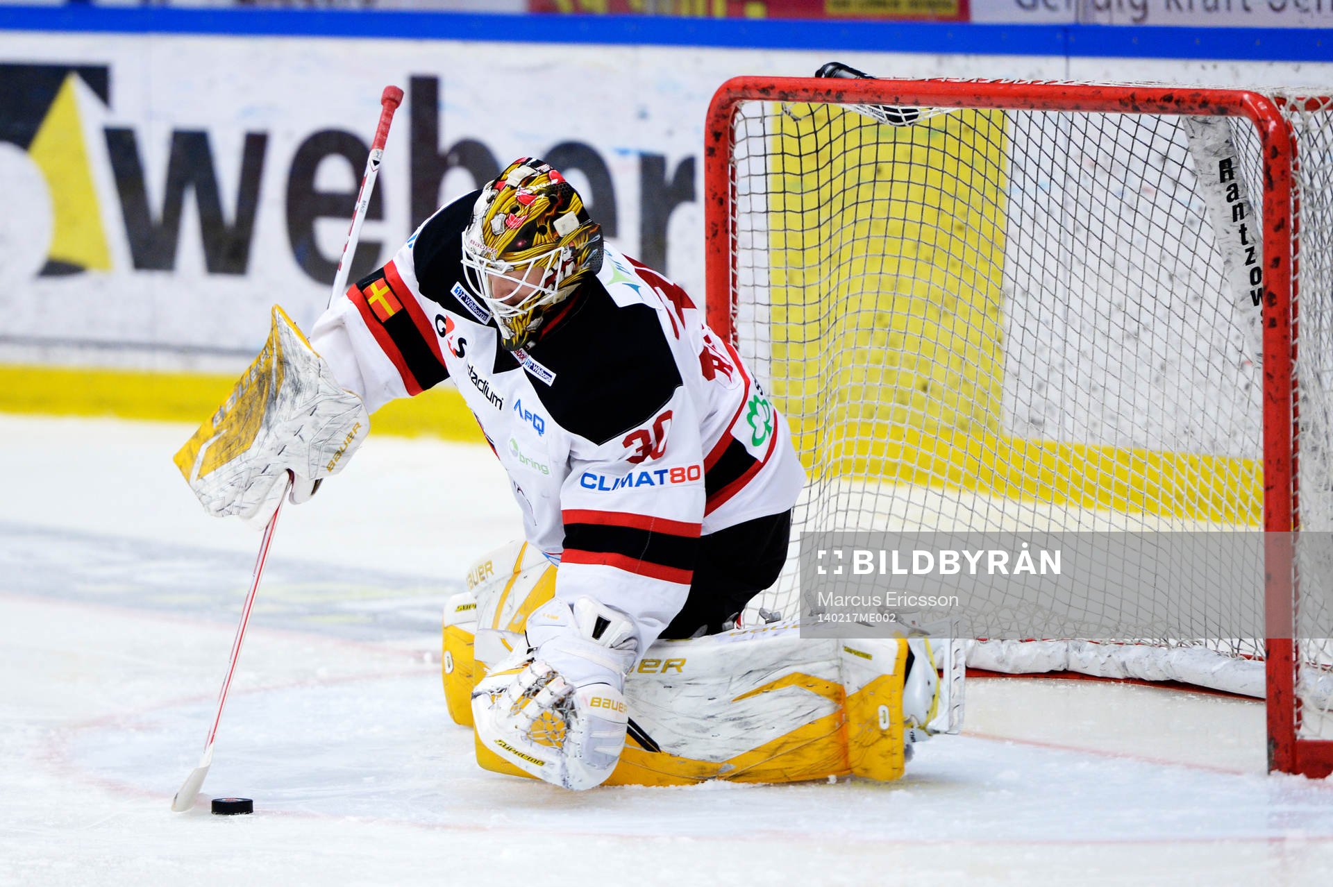Malmö Redhawks målvakt Robin Rahm