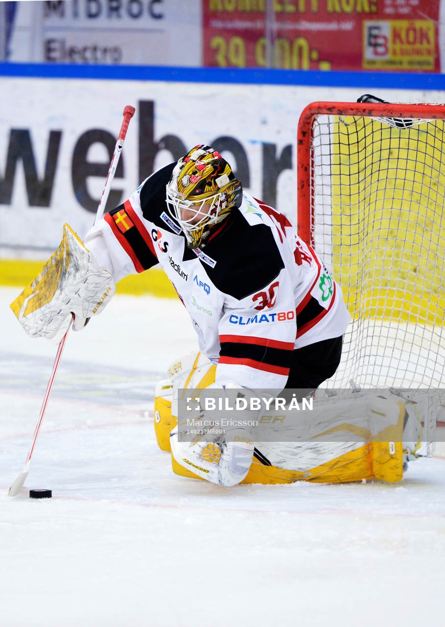 Malmö Redhawks målvakt Robin Rahm