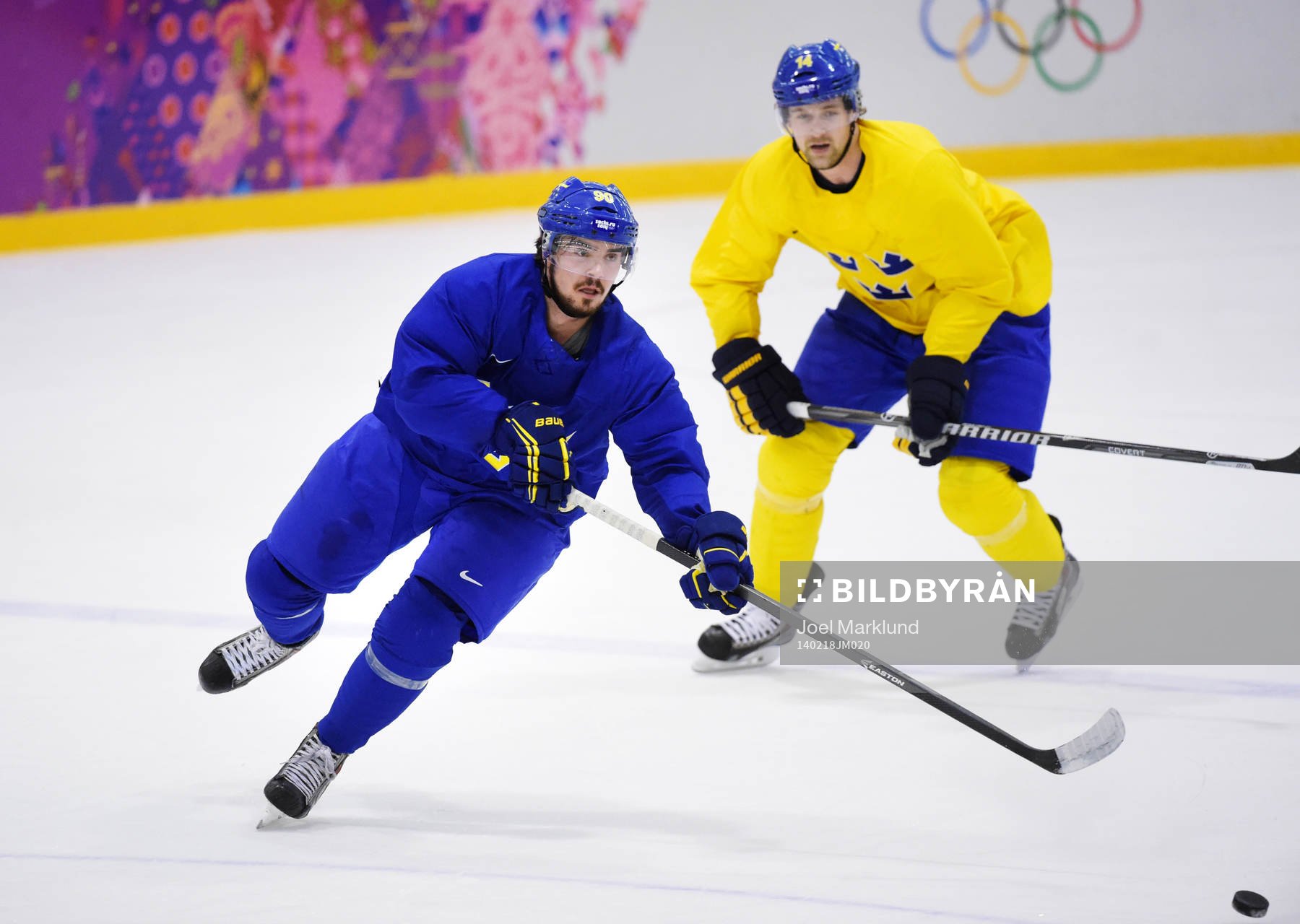 Marcus Johansson och Patrik Berglund på Sveriges