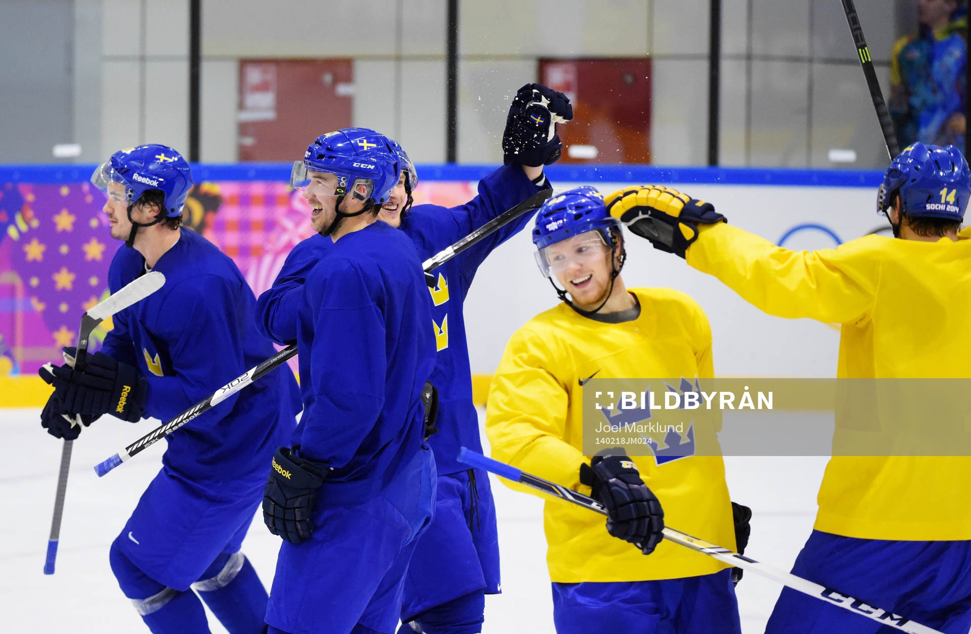 Jonathan Ericsson, Jimmie Ericsson, Carl Hagelin, Gabriel