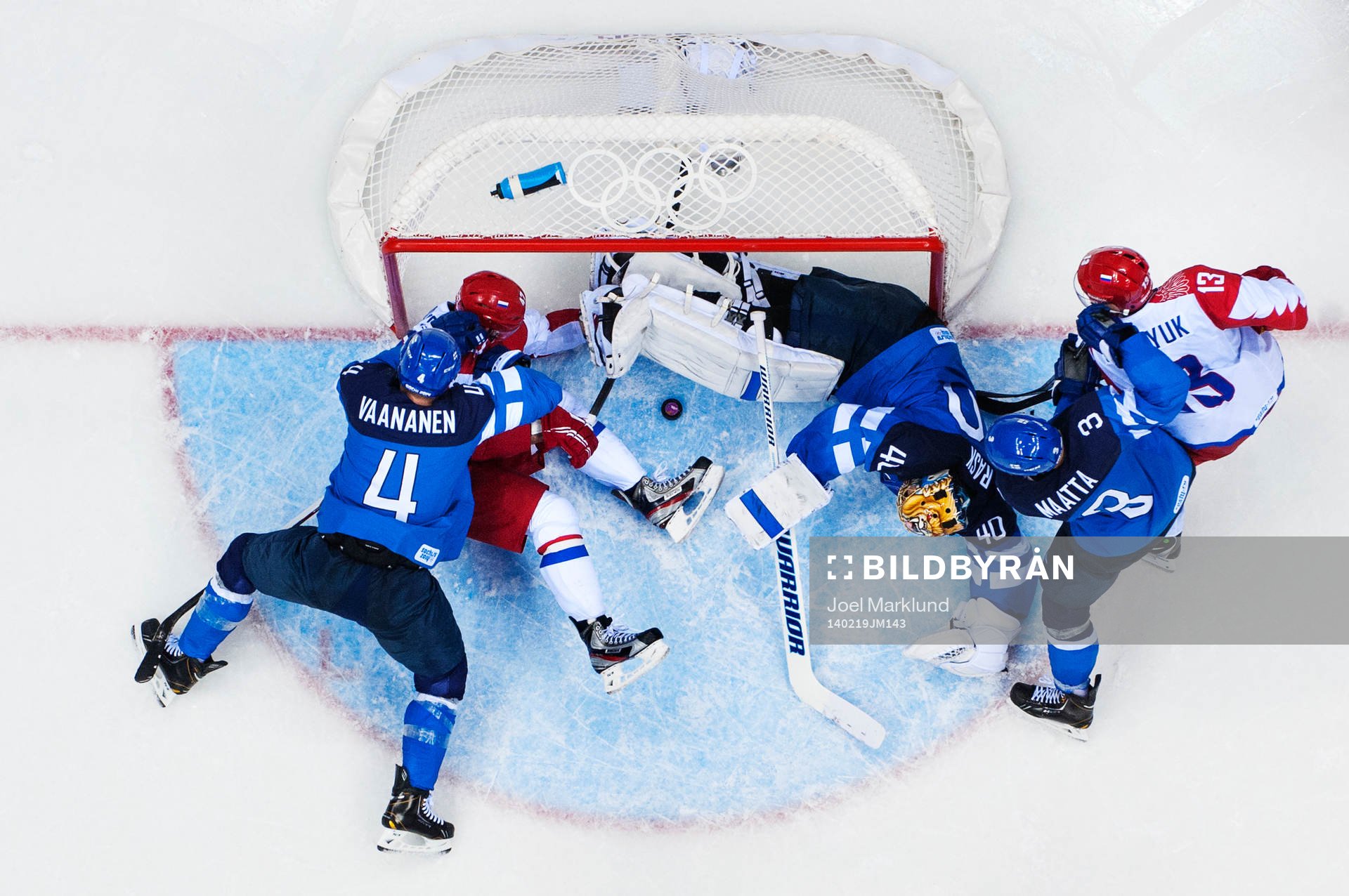 Rysslands Alexander Radulov oroar framför Finlands