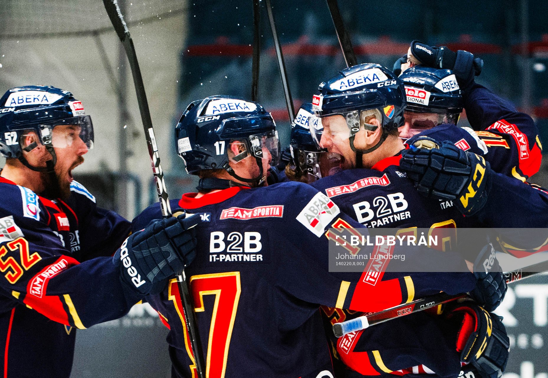 Djurgårdens Michael Holmqvist  jublar