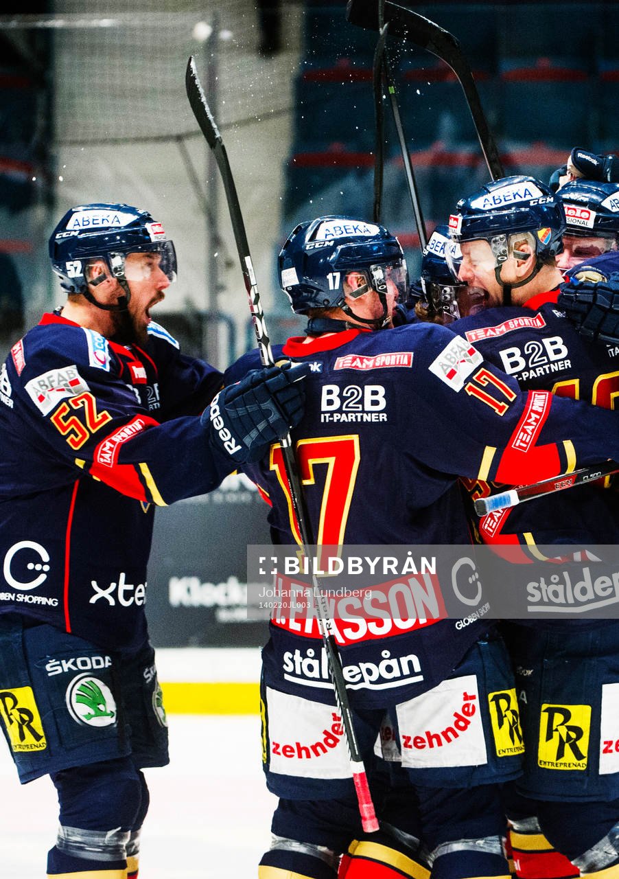 Djurgårdens Michael Holmqvist  jublar
