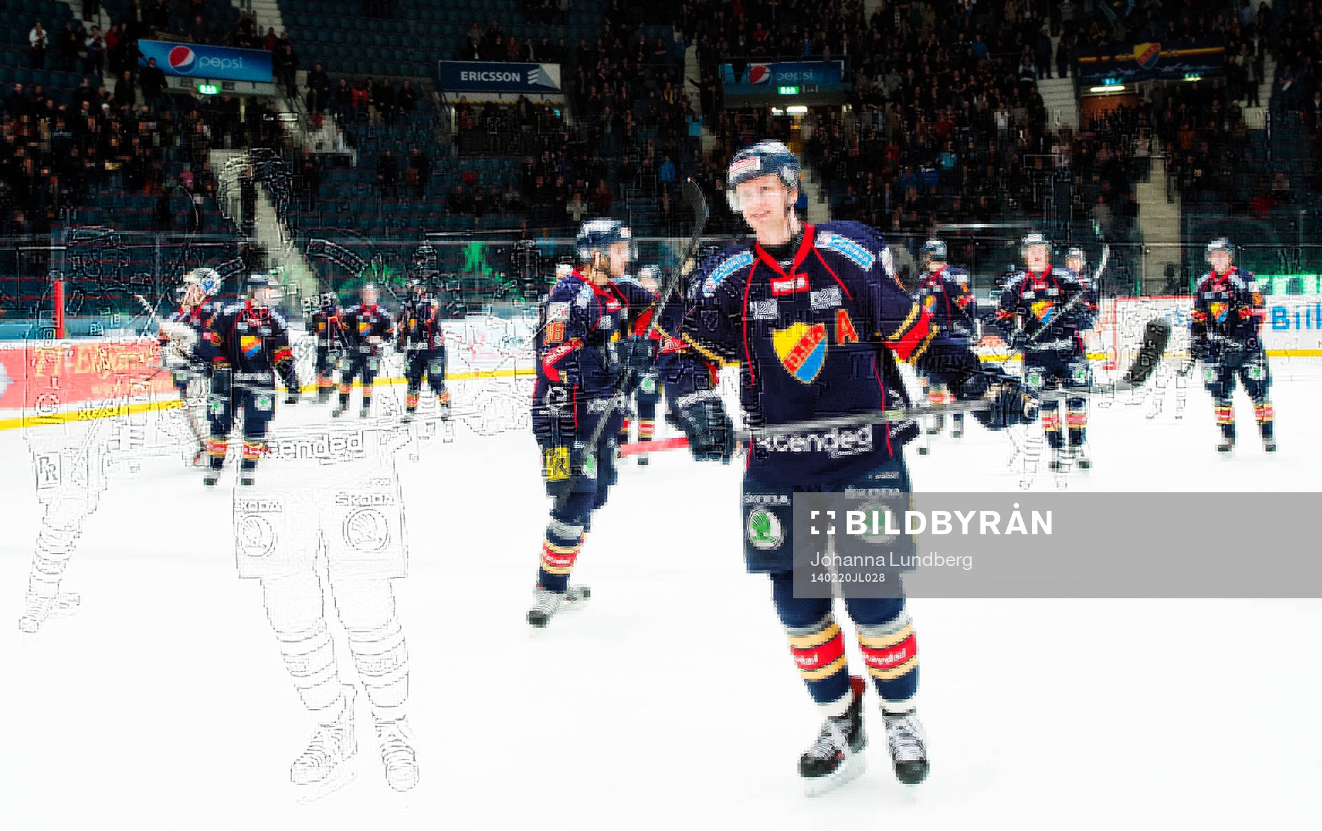 Djurgårdens Michael Holmqvist  jublar