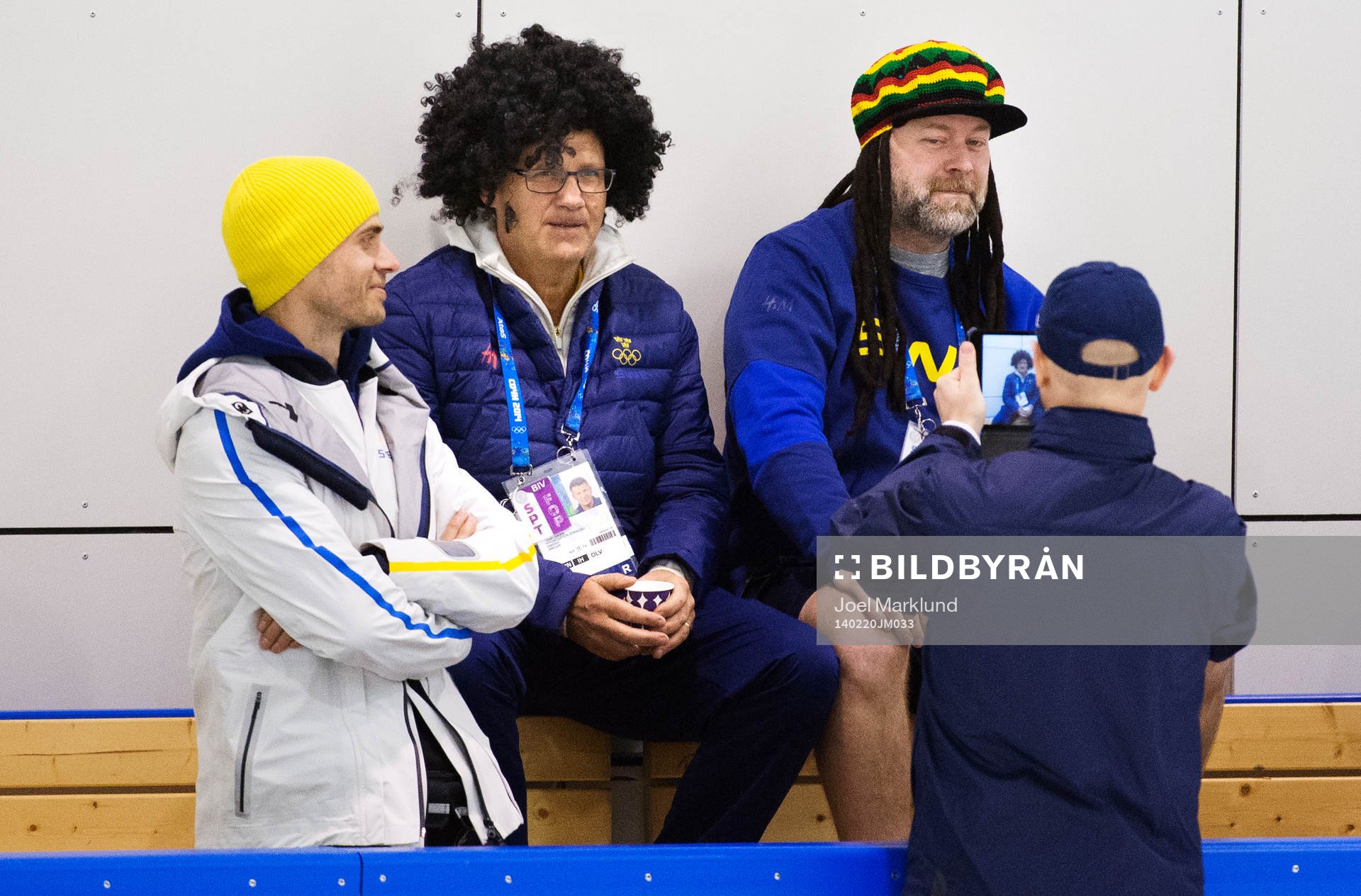 Team manager Lars Köhler och materialförvaltaren Mats