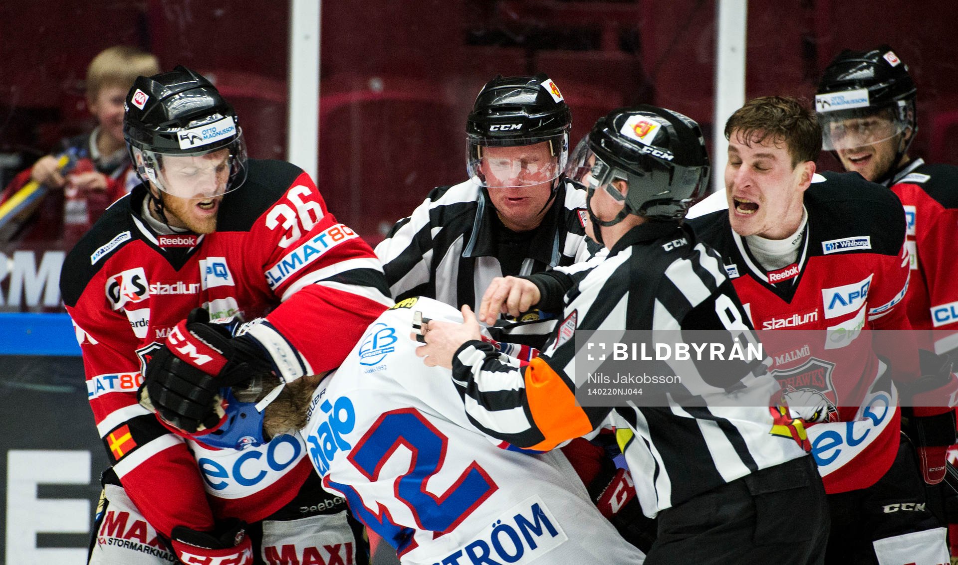 Malmö Redhawks David Liffiton tar hand om Oskarshamns