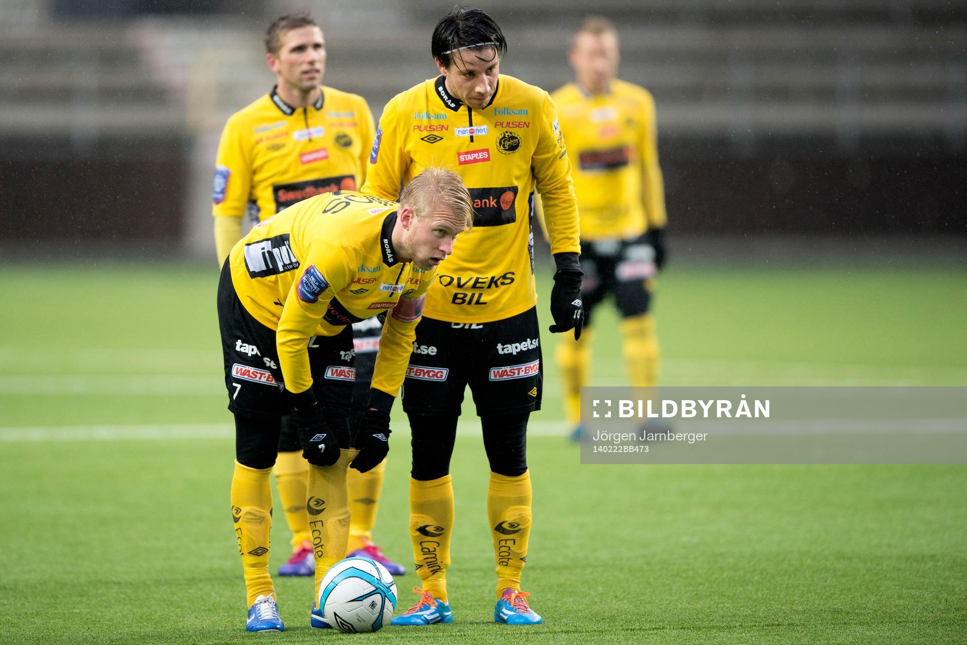 Elfsborgs Johan Larsson (v) och Mikkel Beckmann (h)