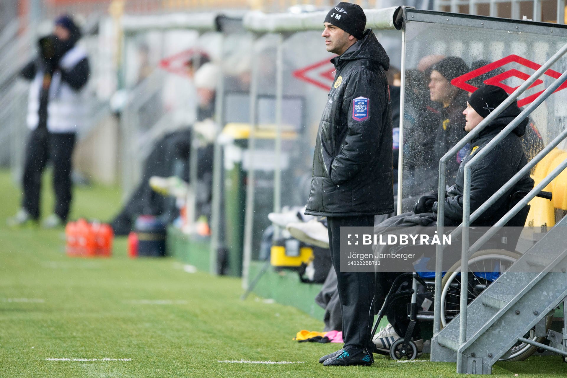 Elfsborgs tränare Jan Mian med manager Klas Ingesson i