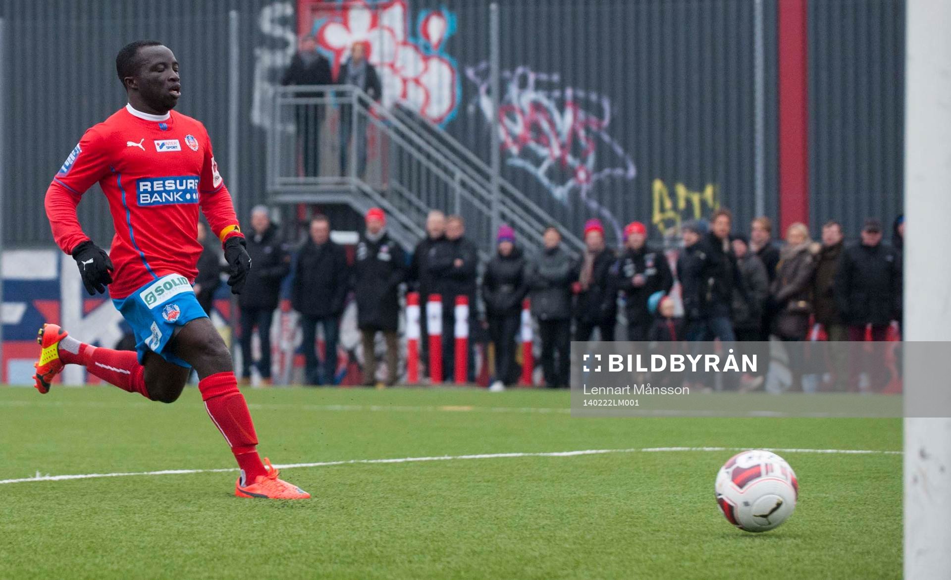 Helsingborgs Emanuel Boateng gör 1-1