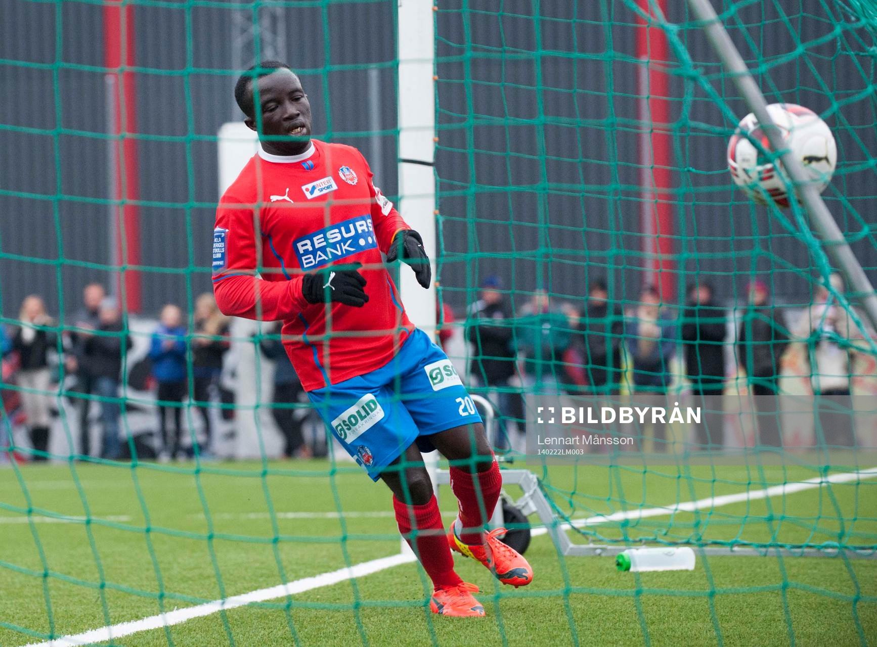 Helsingborgs Emanuel Boateng gör 1-1