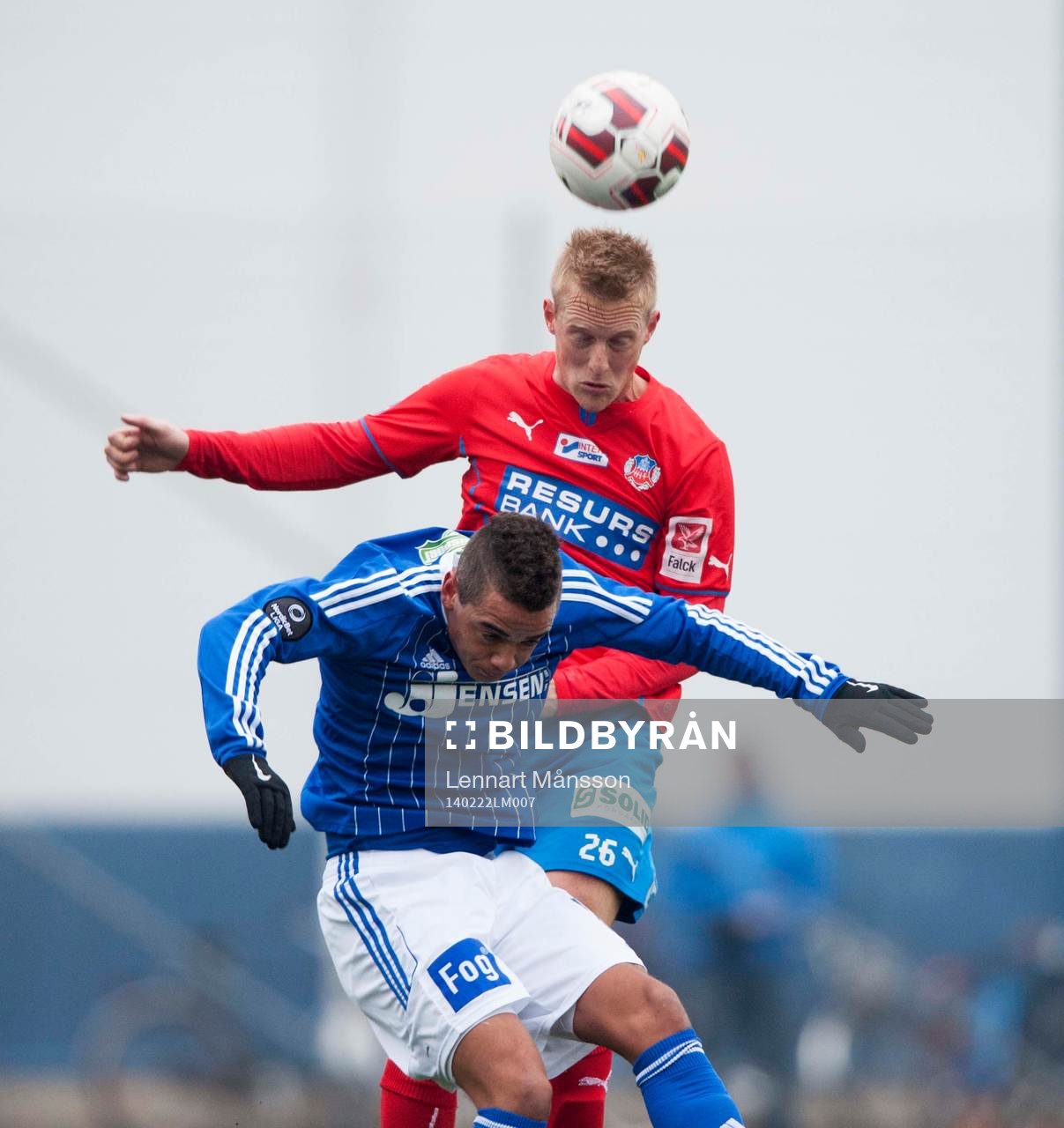 Helsingborg Peter Larsson i träningsmatchen mellan
