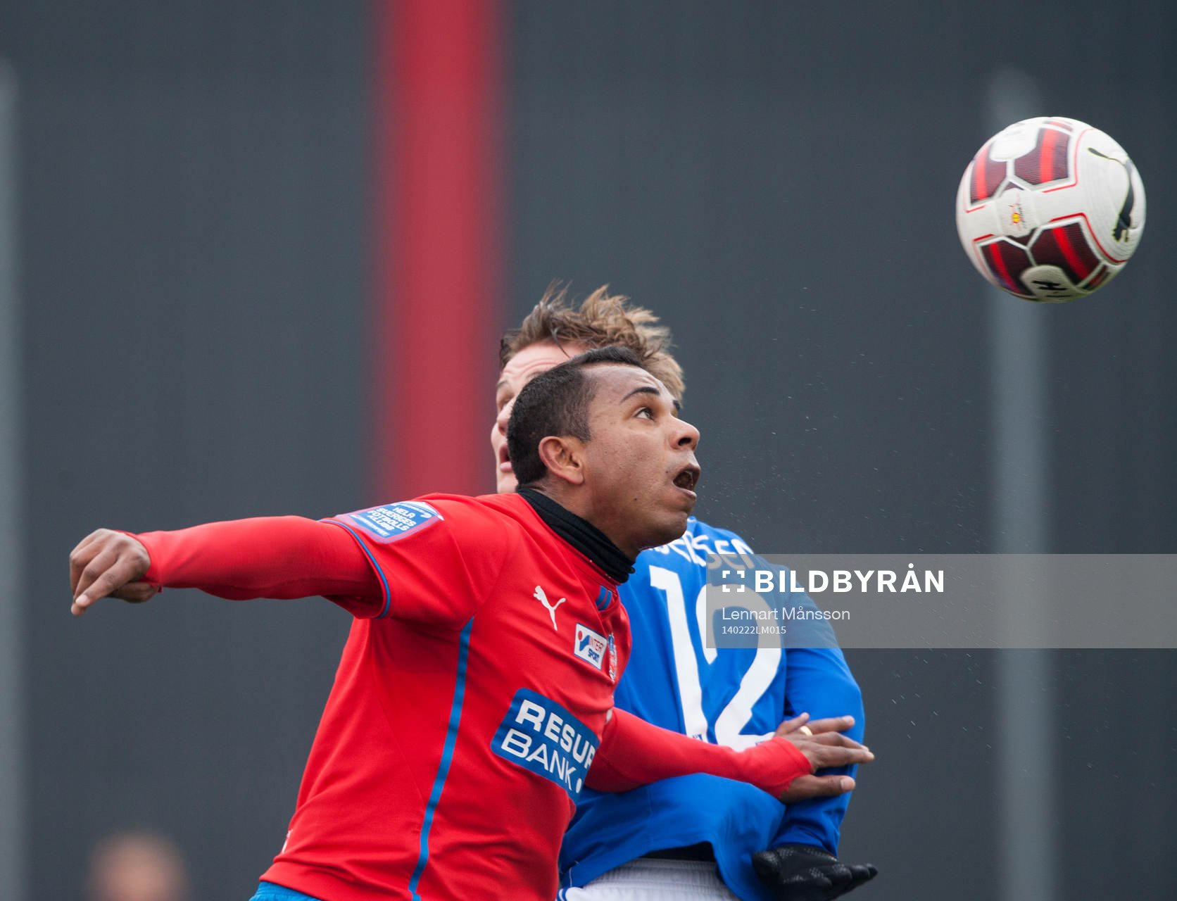 Helsingborg Alvaro Santos i träningsmatchen mellan