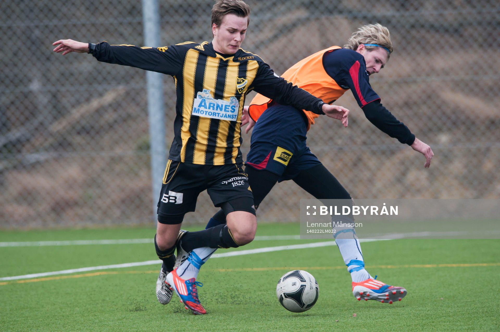 IFK Hässleholms Danny Gunnarsson och Perstorps Jim