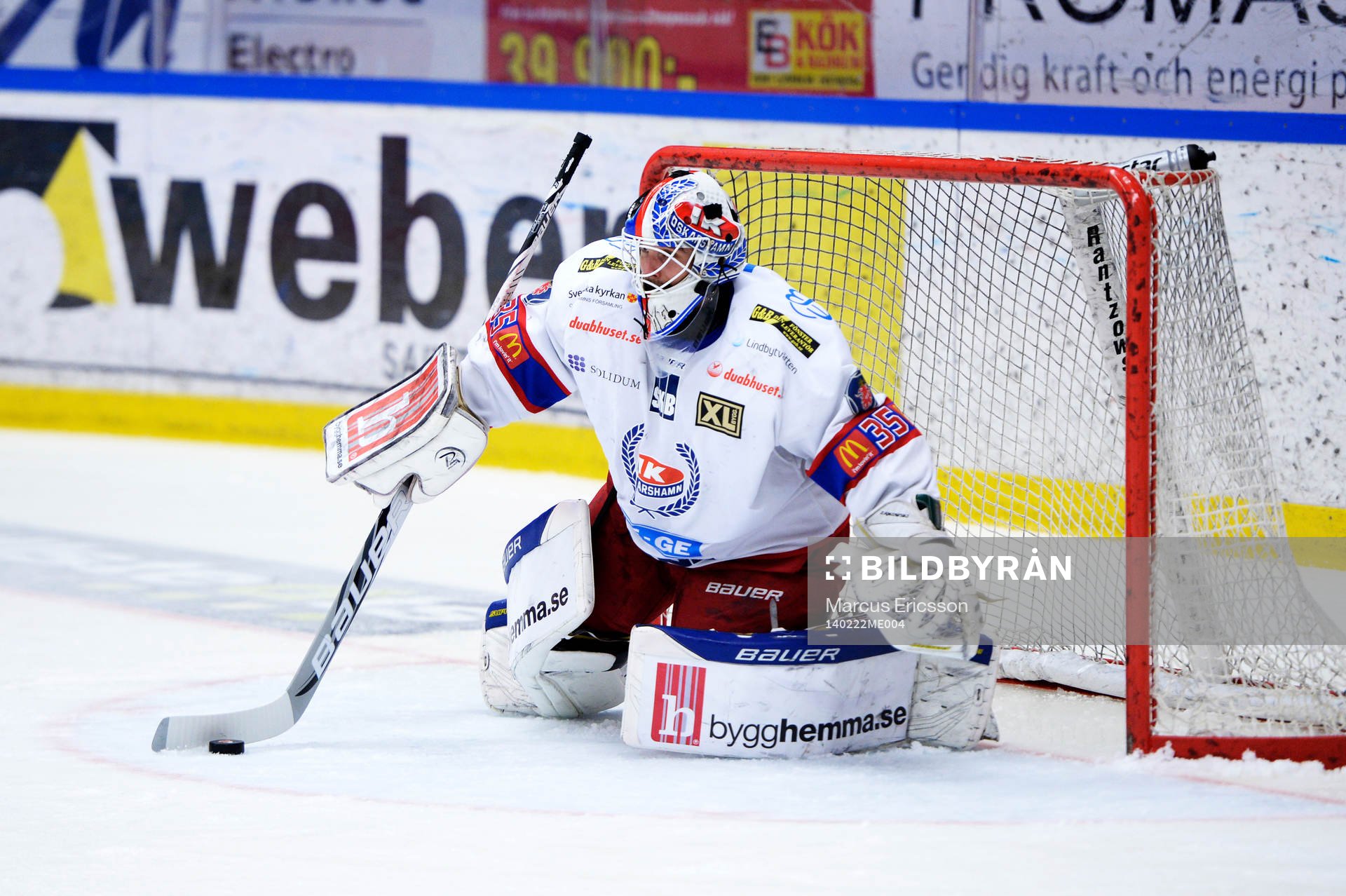 Oskarshamn målvakt Michal Zajkowski