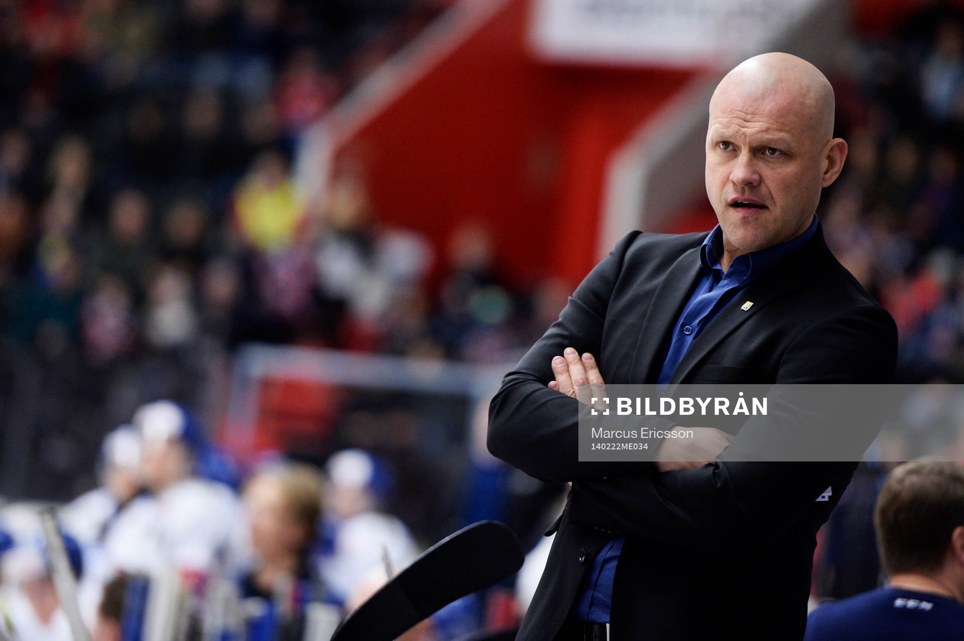 Södertäljes tränare Andreas Johansson