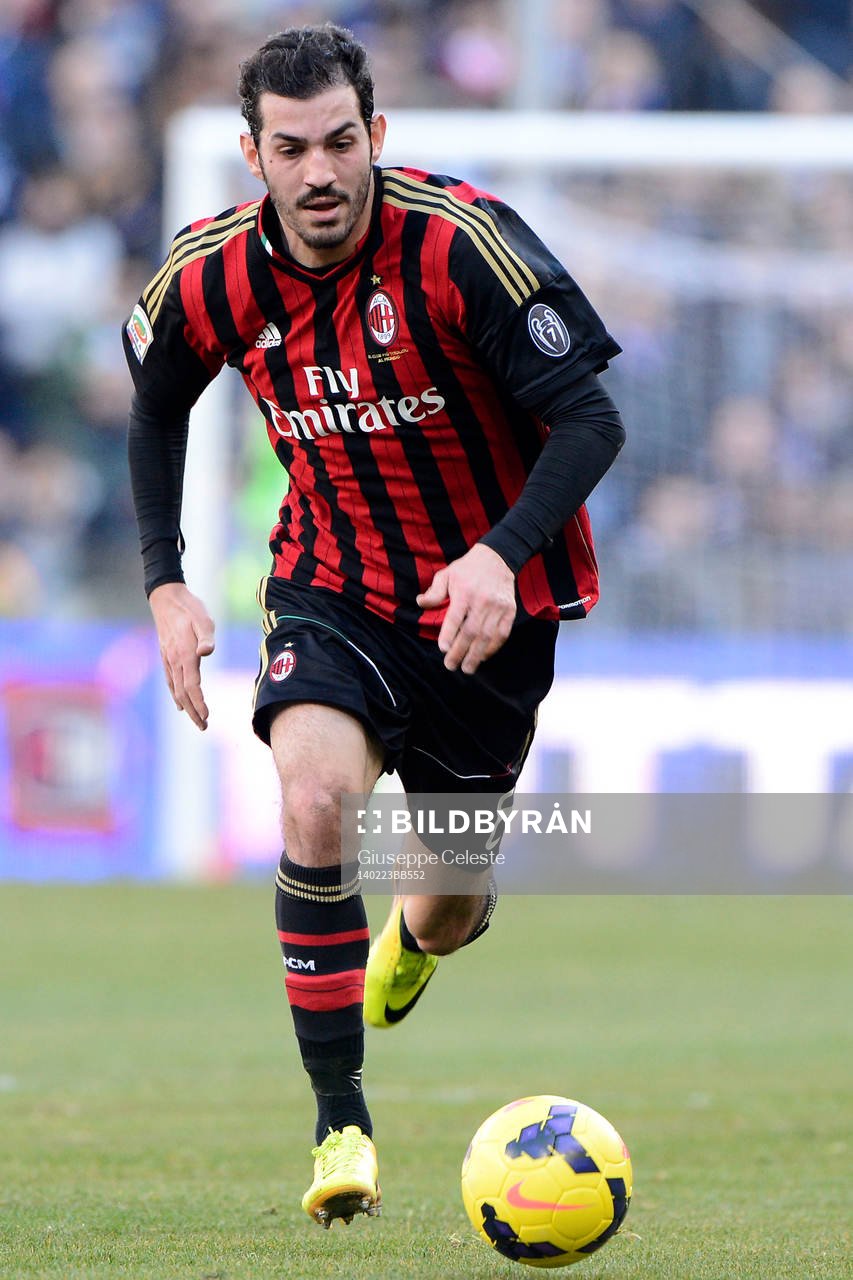  Fotboll, Serie A, Sampdoria - Milan: Riccardo Saponara Milan