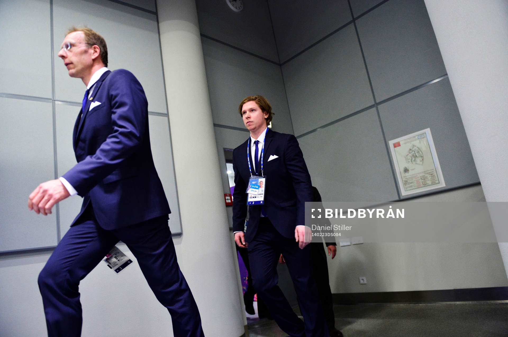 Nicklas Bäckström på presskonferensen