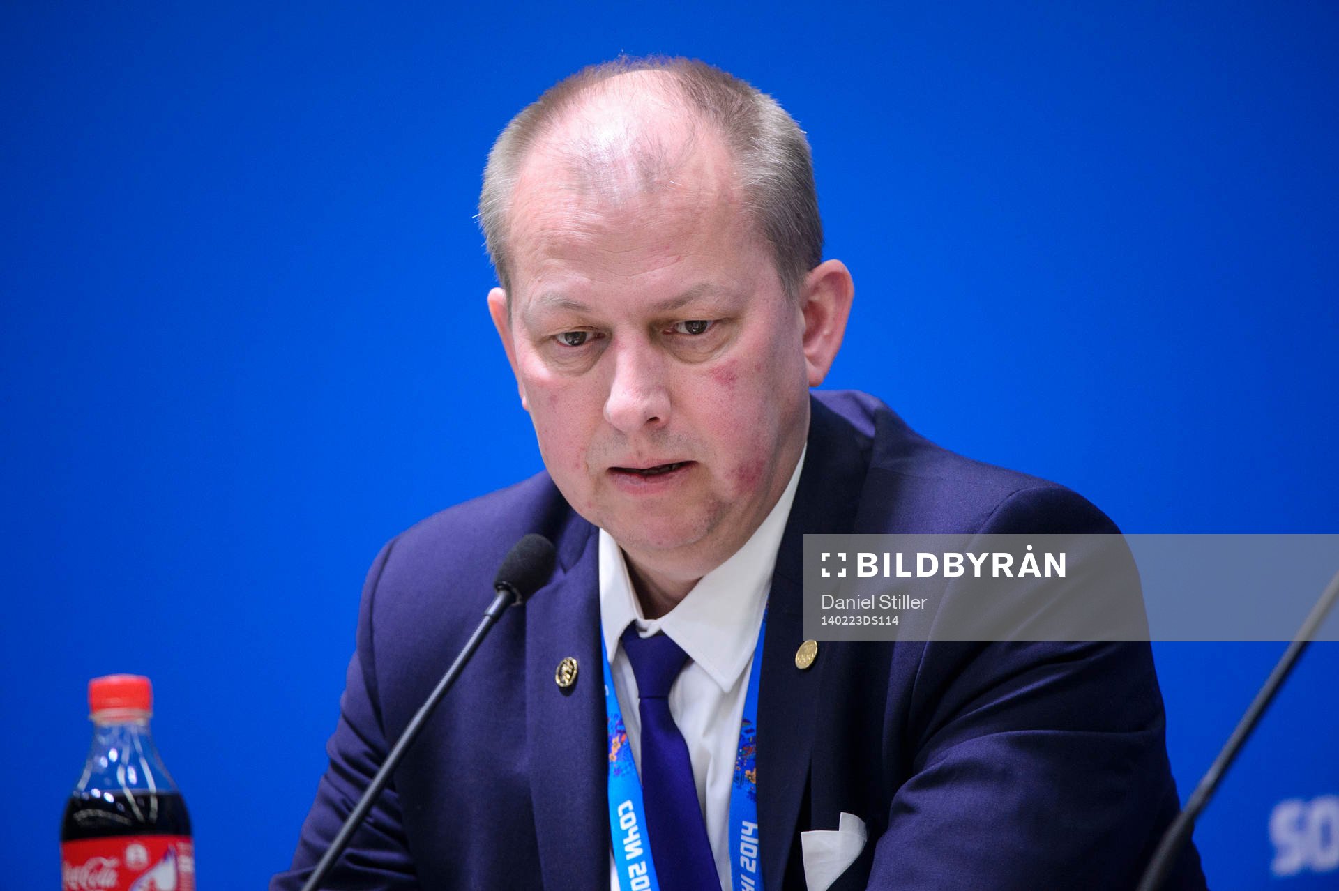 Anders Fältenmark, pressansvarig för svenska