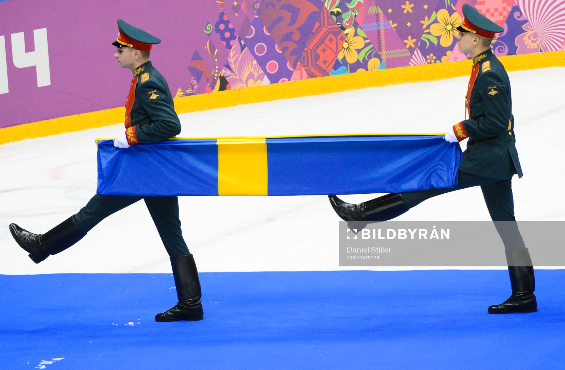 Ryska militärer med
