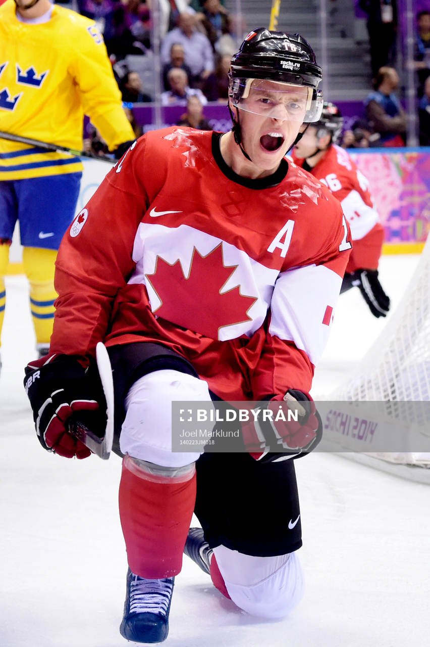 Kanadas Jonathan Toews jublar