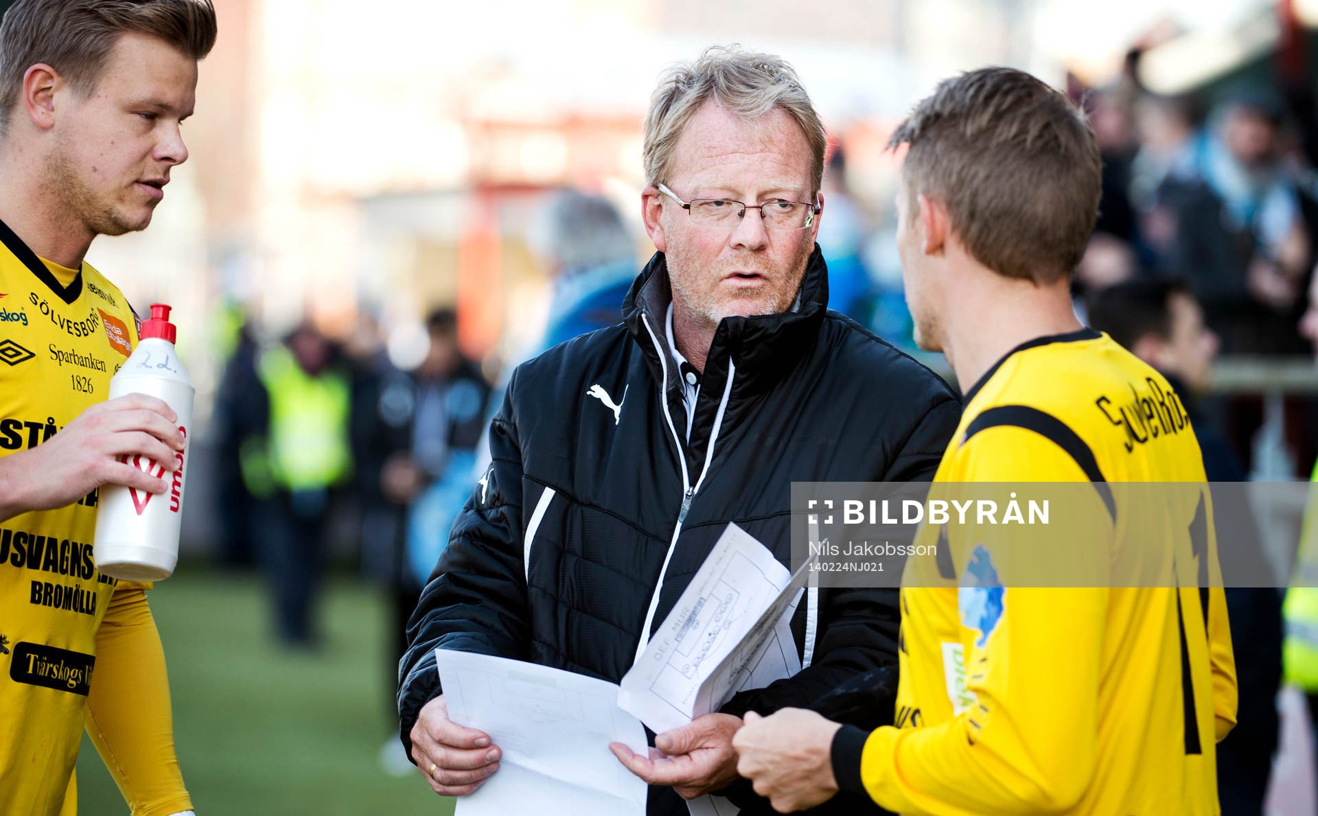 Mjällbys tränare Lars Jacobsson