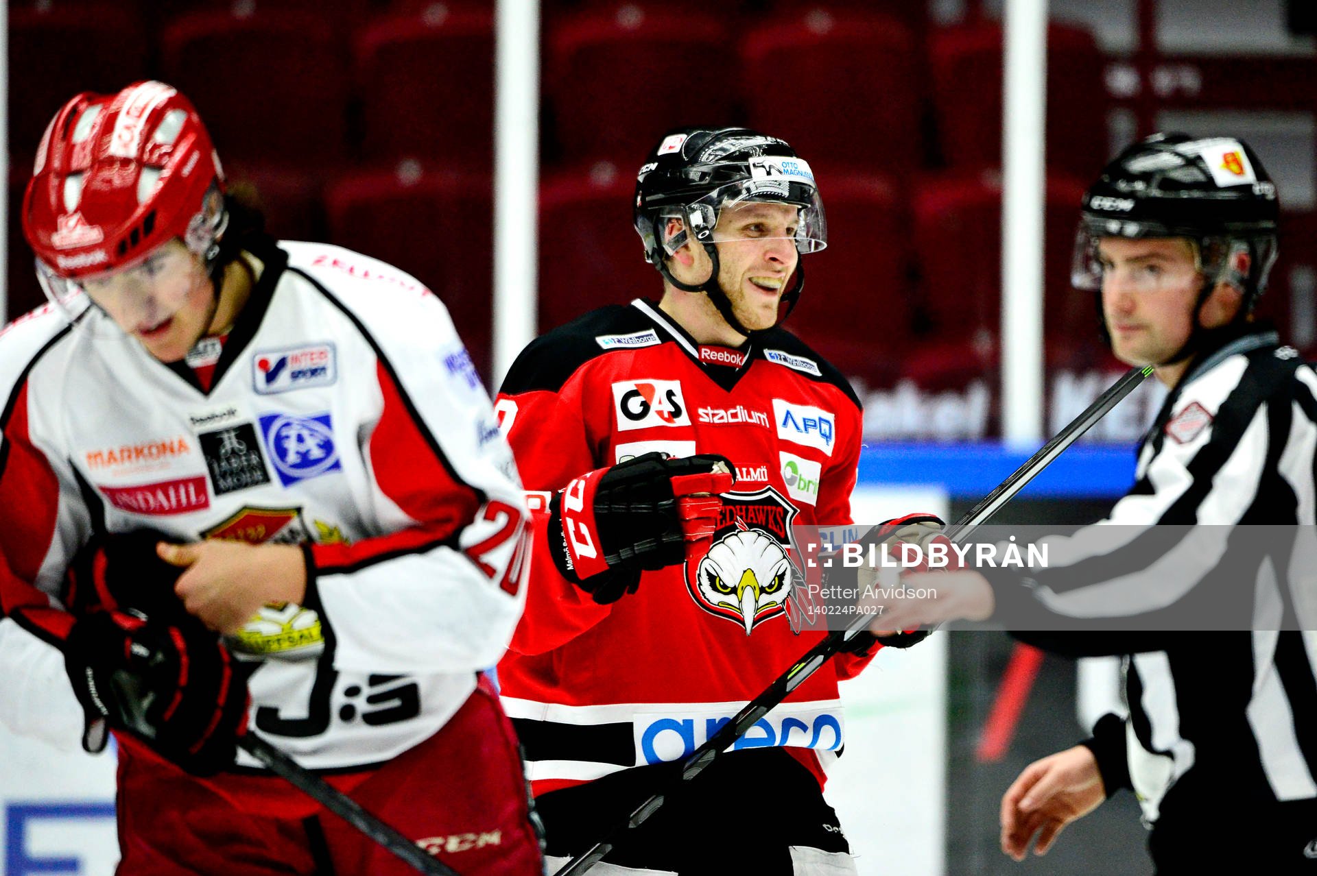 Malmö Redhawks Frederik Storm jublar