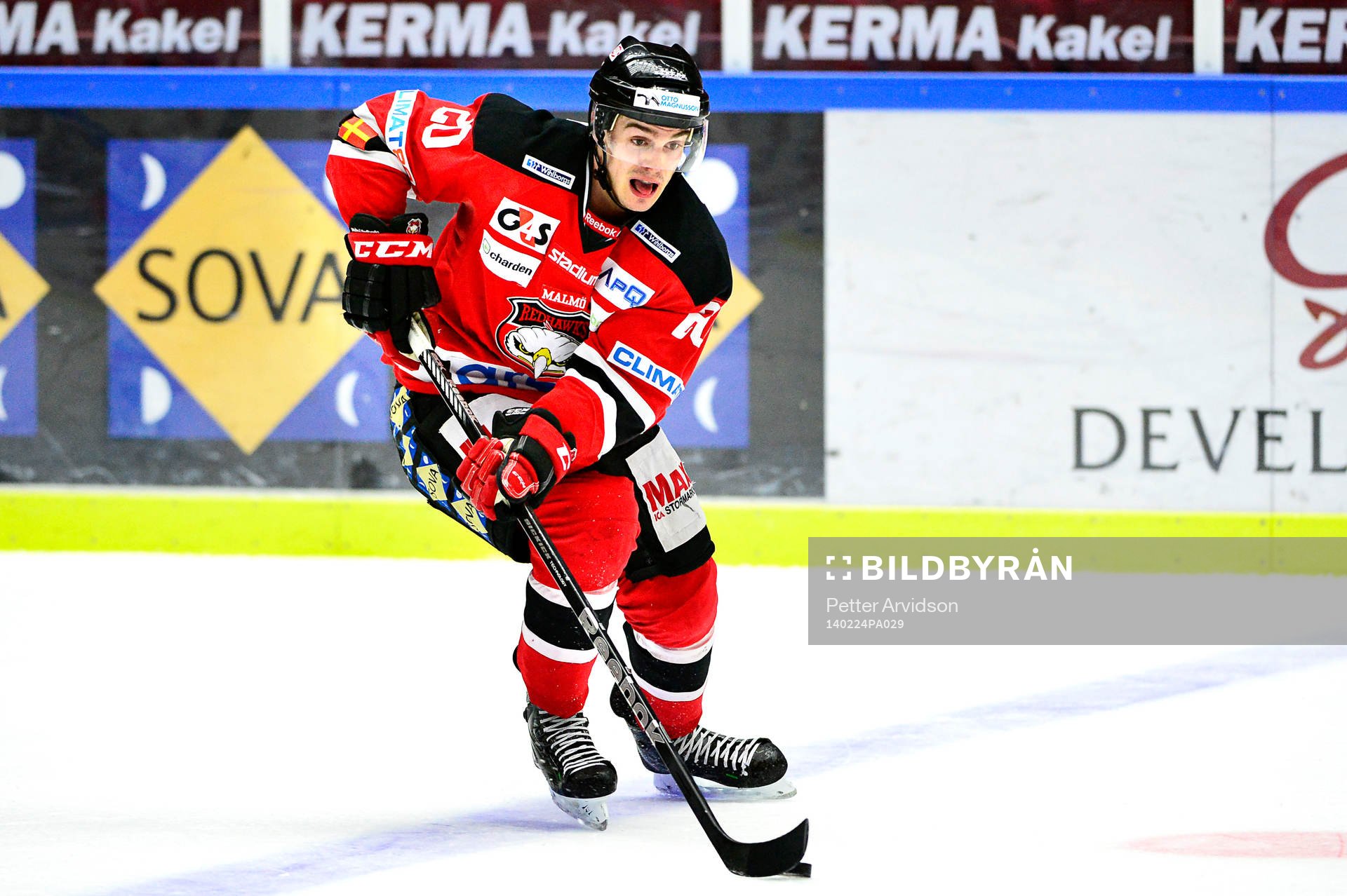 Malmö Redhawks Henrik Hetta