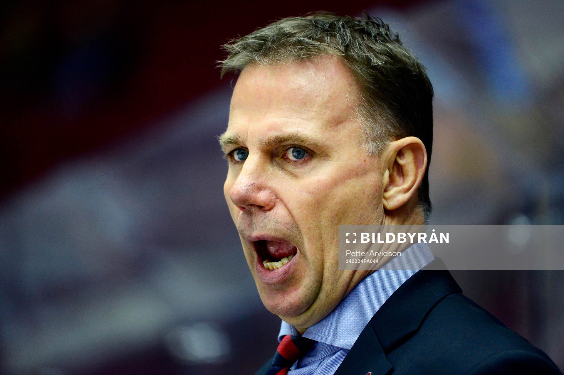 Malmö Redhawks tränare Mats Lusth