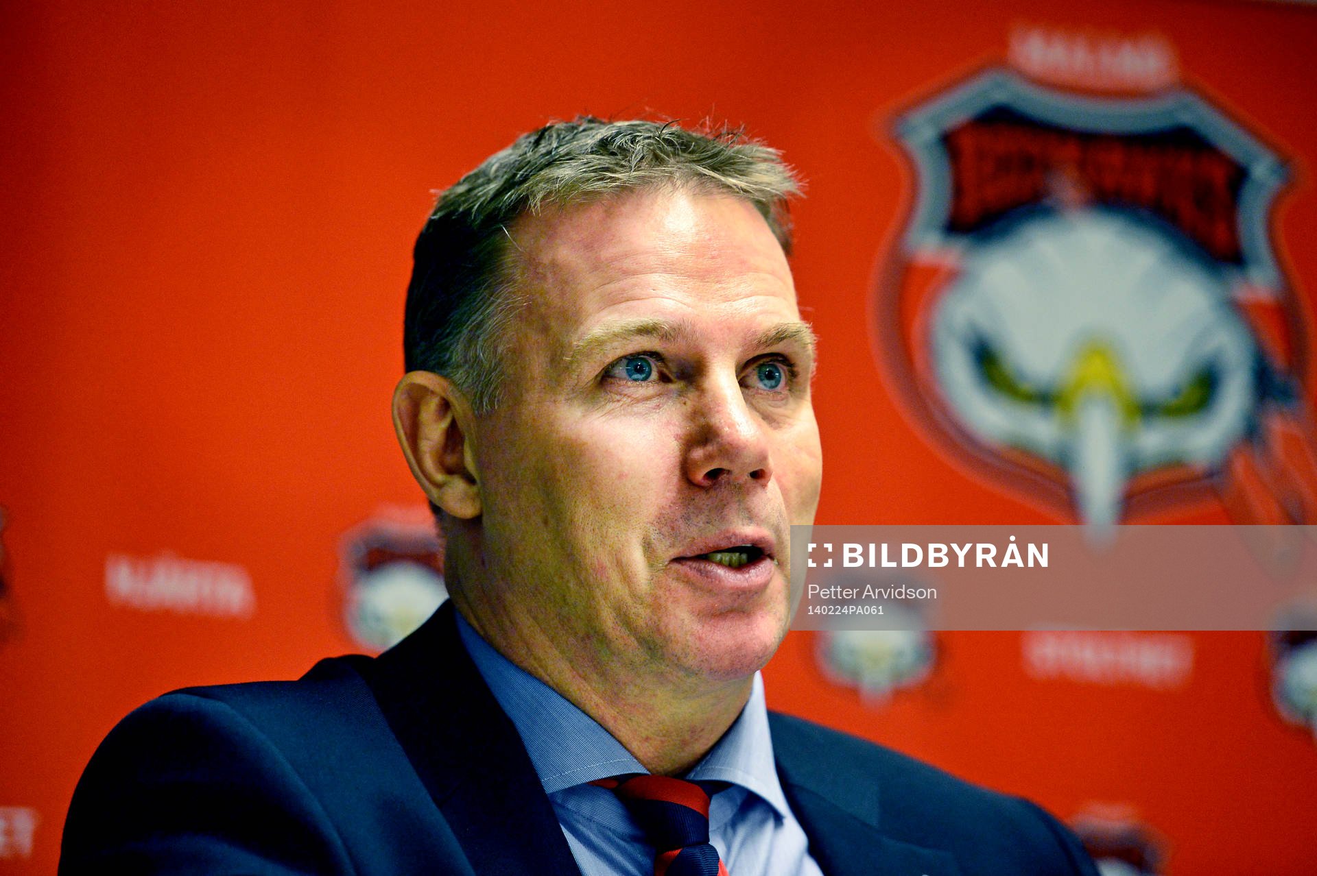 Malmö Redhawks tränare Mats Lusth