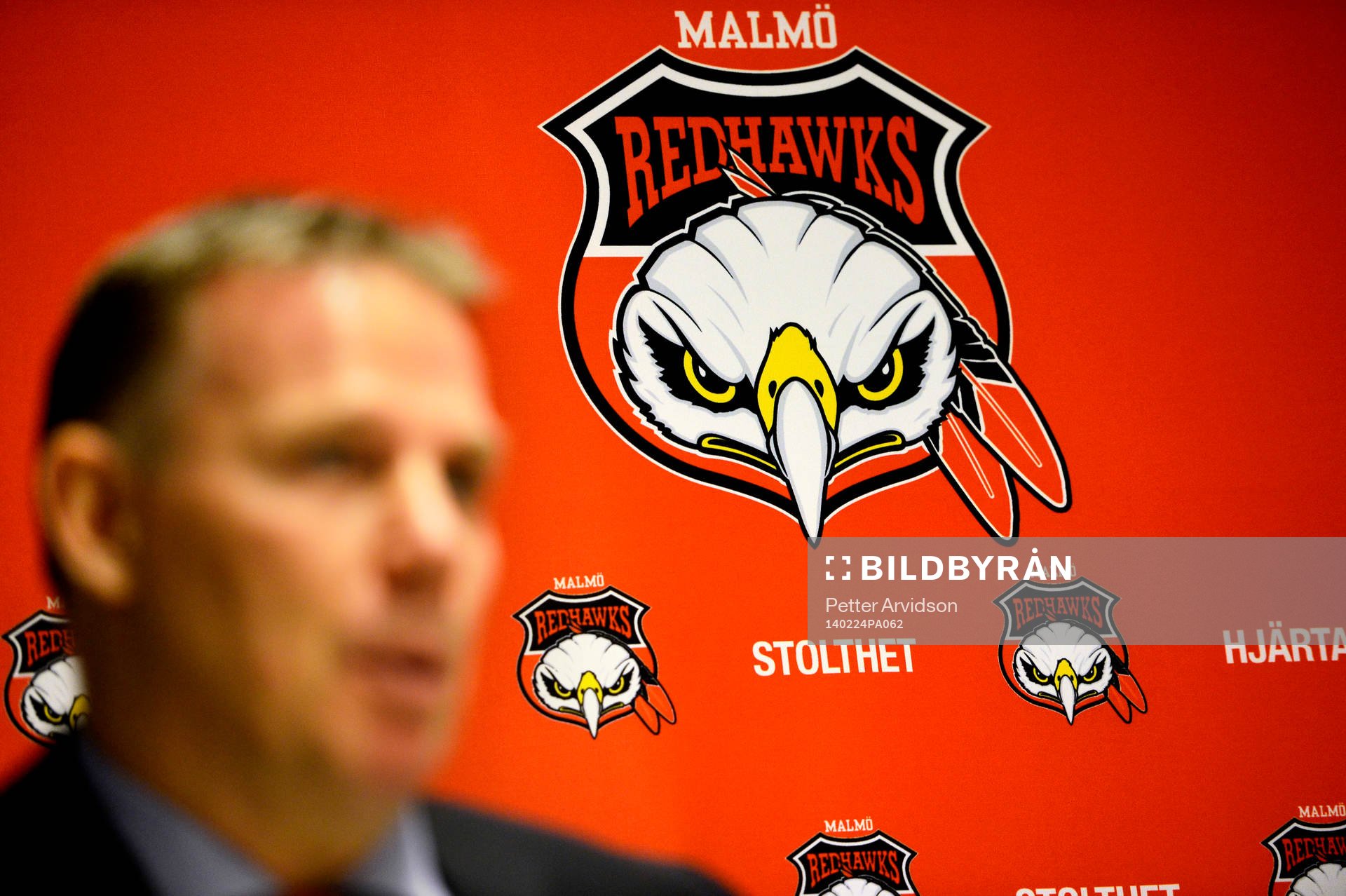 Malmö Redhawks tränare Mats Lusth
