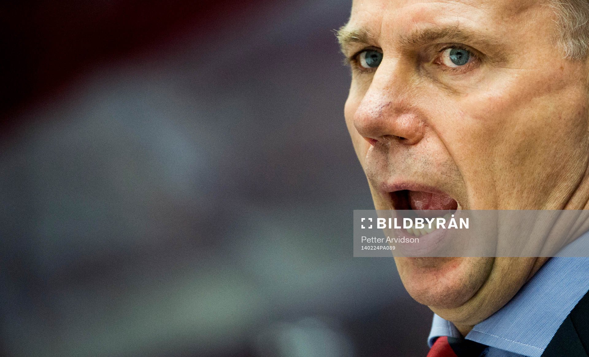 Malmö Redhawks tränare Mats Lusth