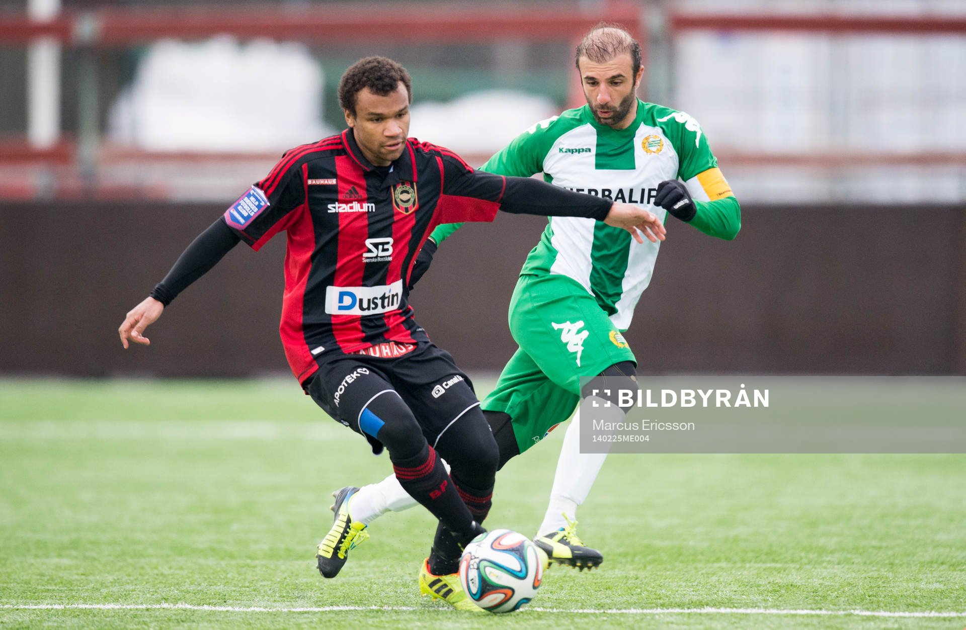 BPs Junior Martinsson och Hammarbys Kennedy Bakircioglü