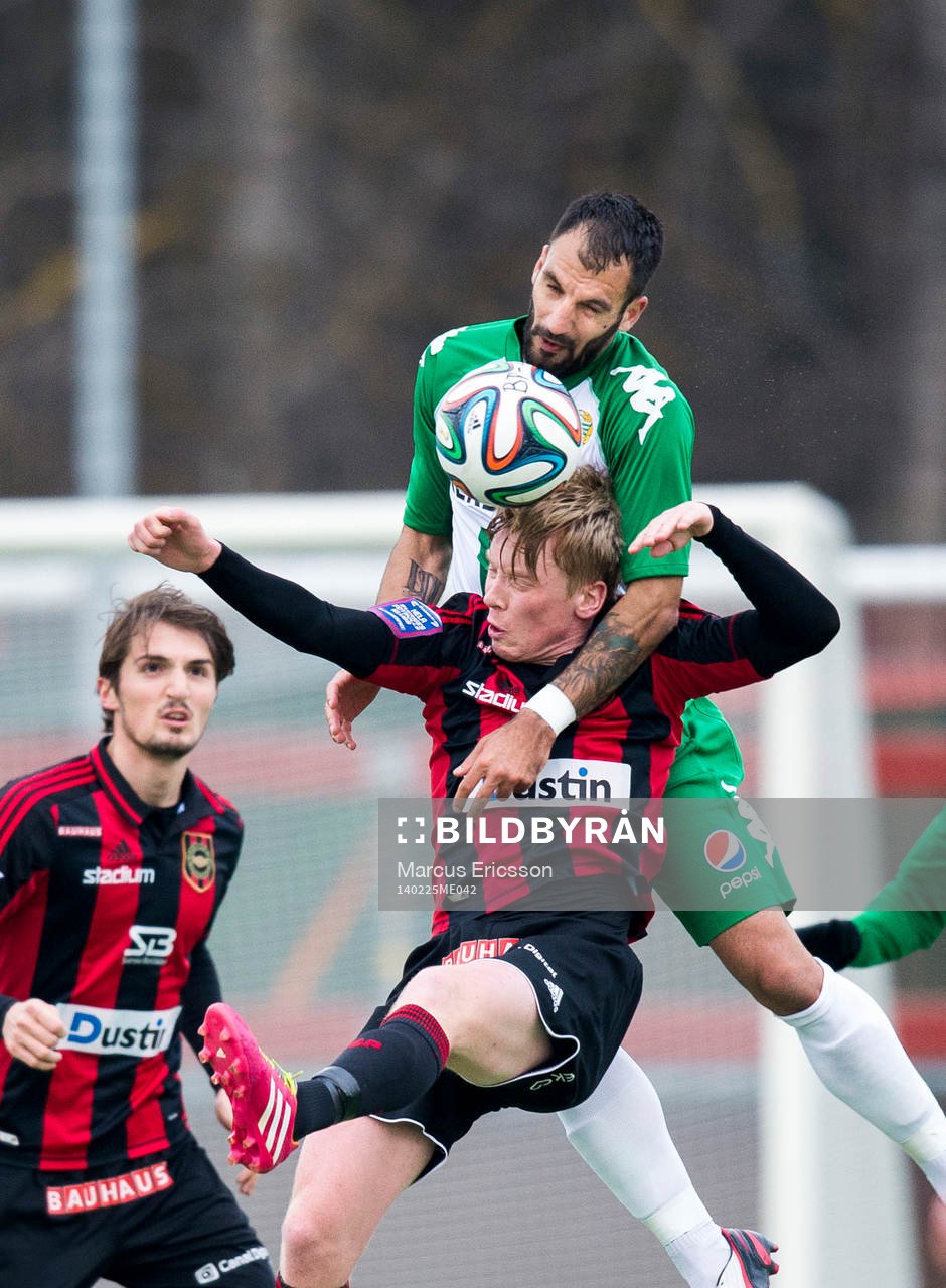 BPs Gustav Sandberg Magnusson och Hammarbys Marko
