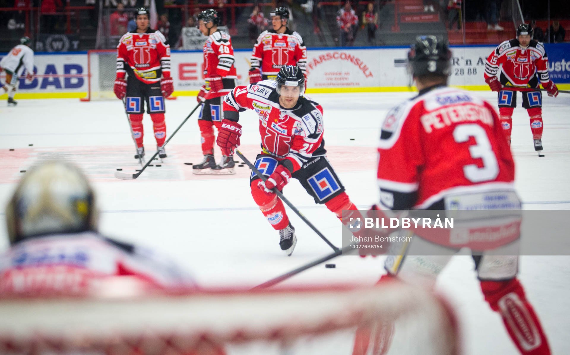 Örebros Brett Sterling i SHL mellan Örebro och Frölunda