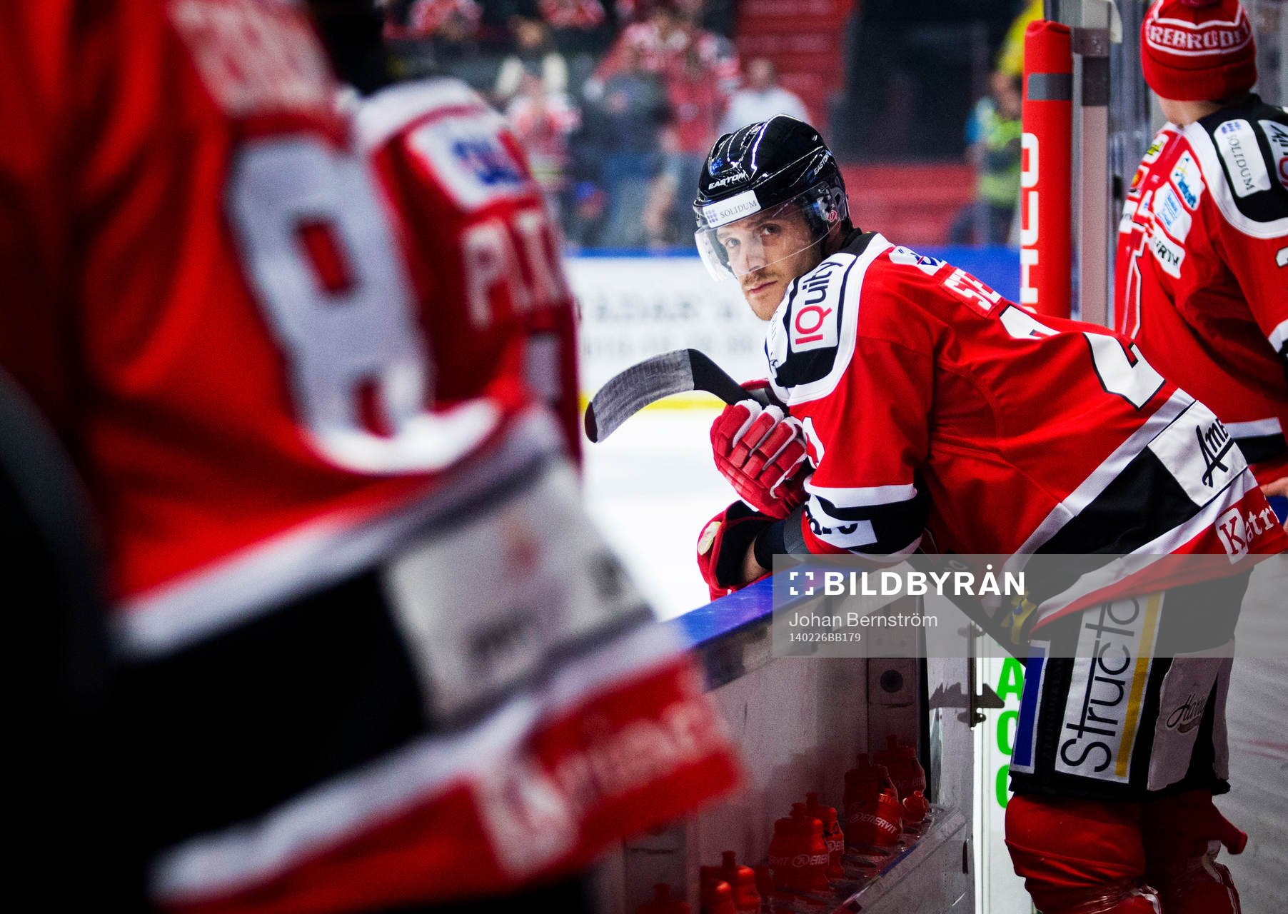 Örebros Brett Sterling i SHL mellan Örebro och Frölunda
