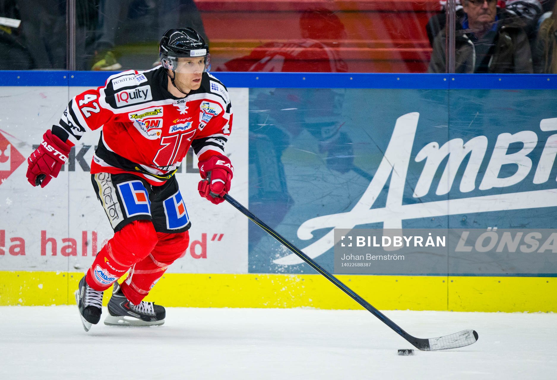 Örebros Brian Willsie i SHL mellan Örebro och Frölunda