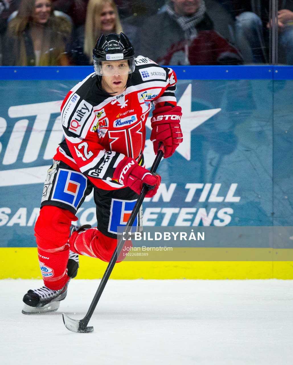 Örebros Brian Willsie i SHL mellan Örebro och Frölunda