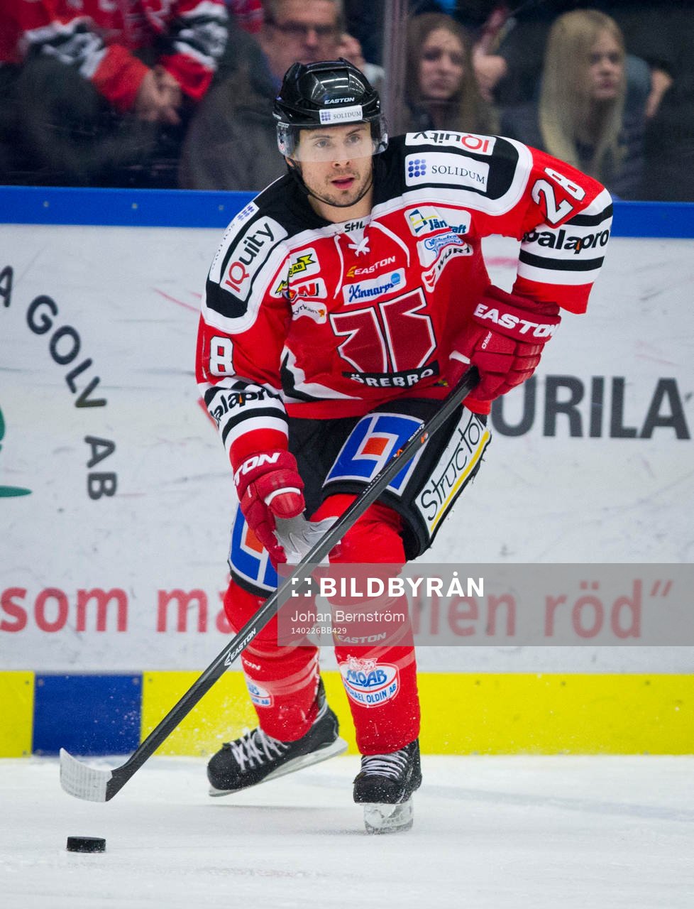 Örebros Tim Wallace i SHL mellan Örebro och Frölunda