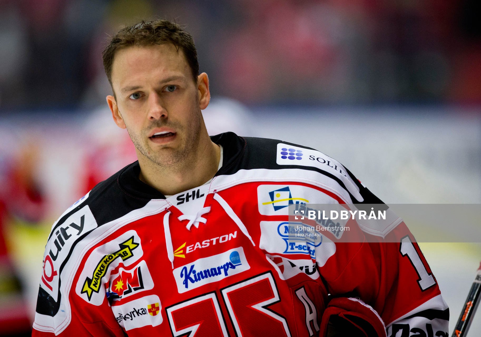 Örebros Jared Aulin i SHL mellan Örebro och Frölunda