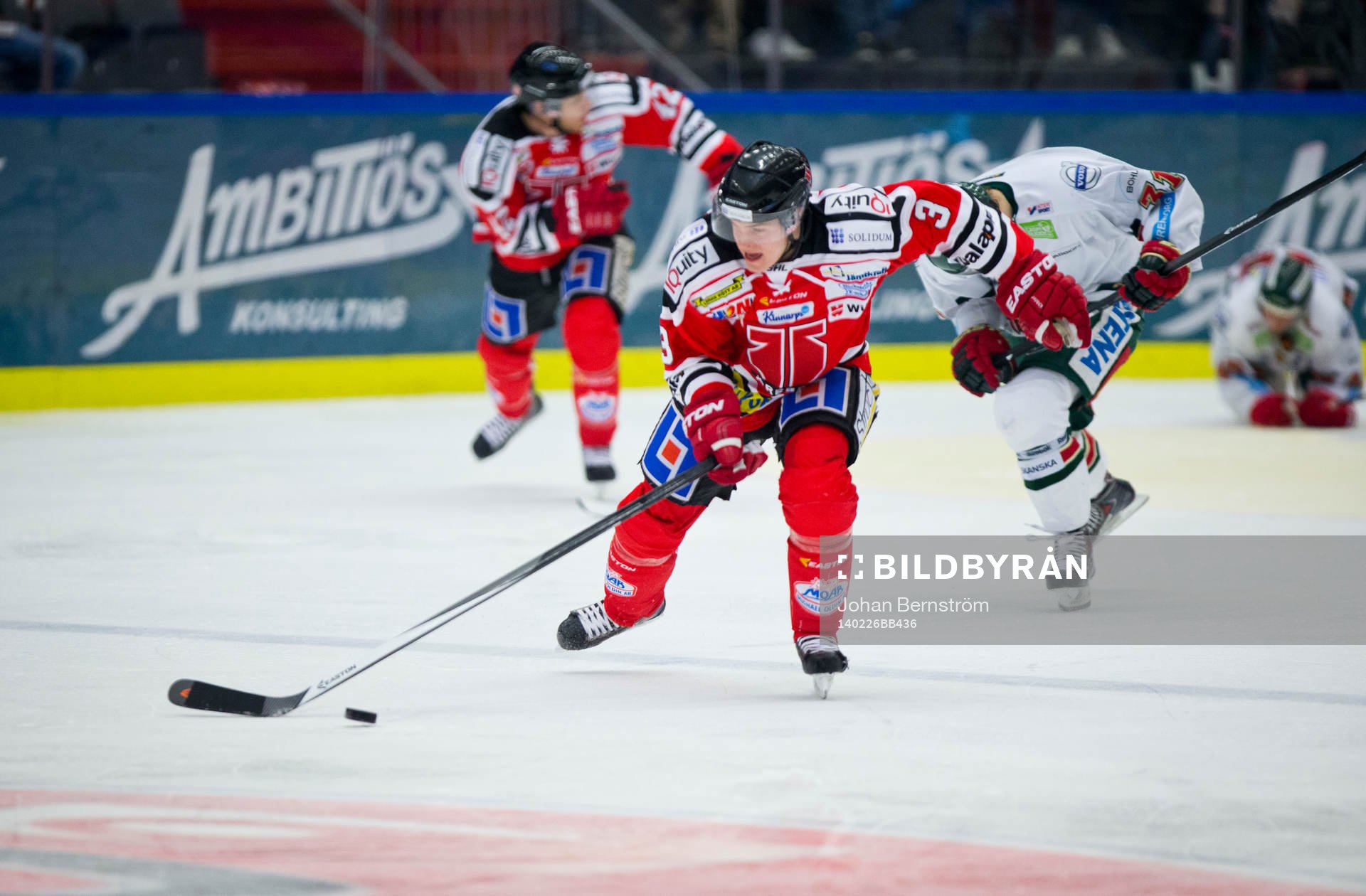 Örebros Bobbo Petersson i SHL mellan Örebro och Frölunda