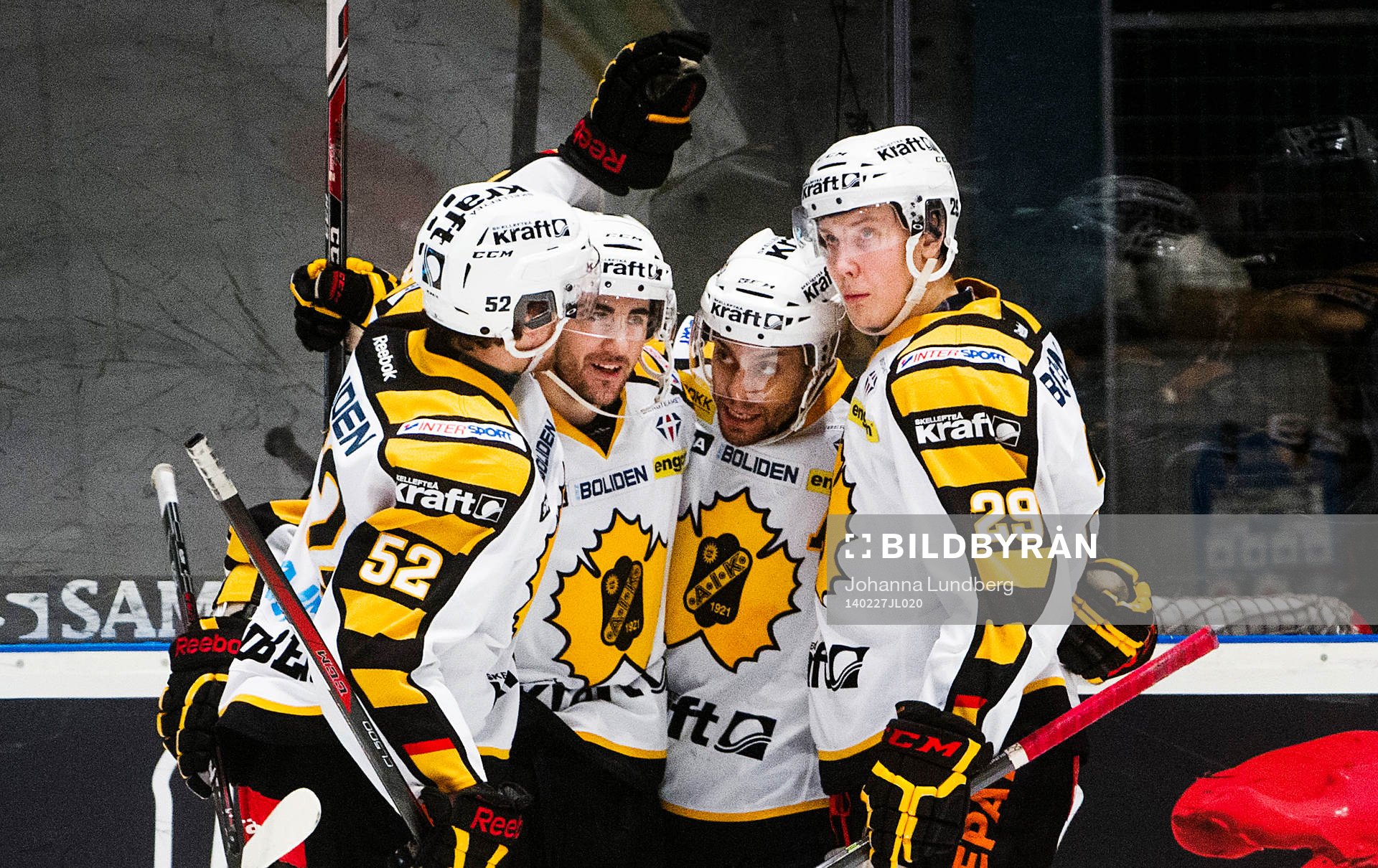 Skellefteås  Arvid Lundberg, Bud Holloway, Pierre-Edouard