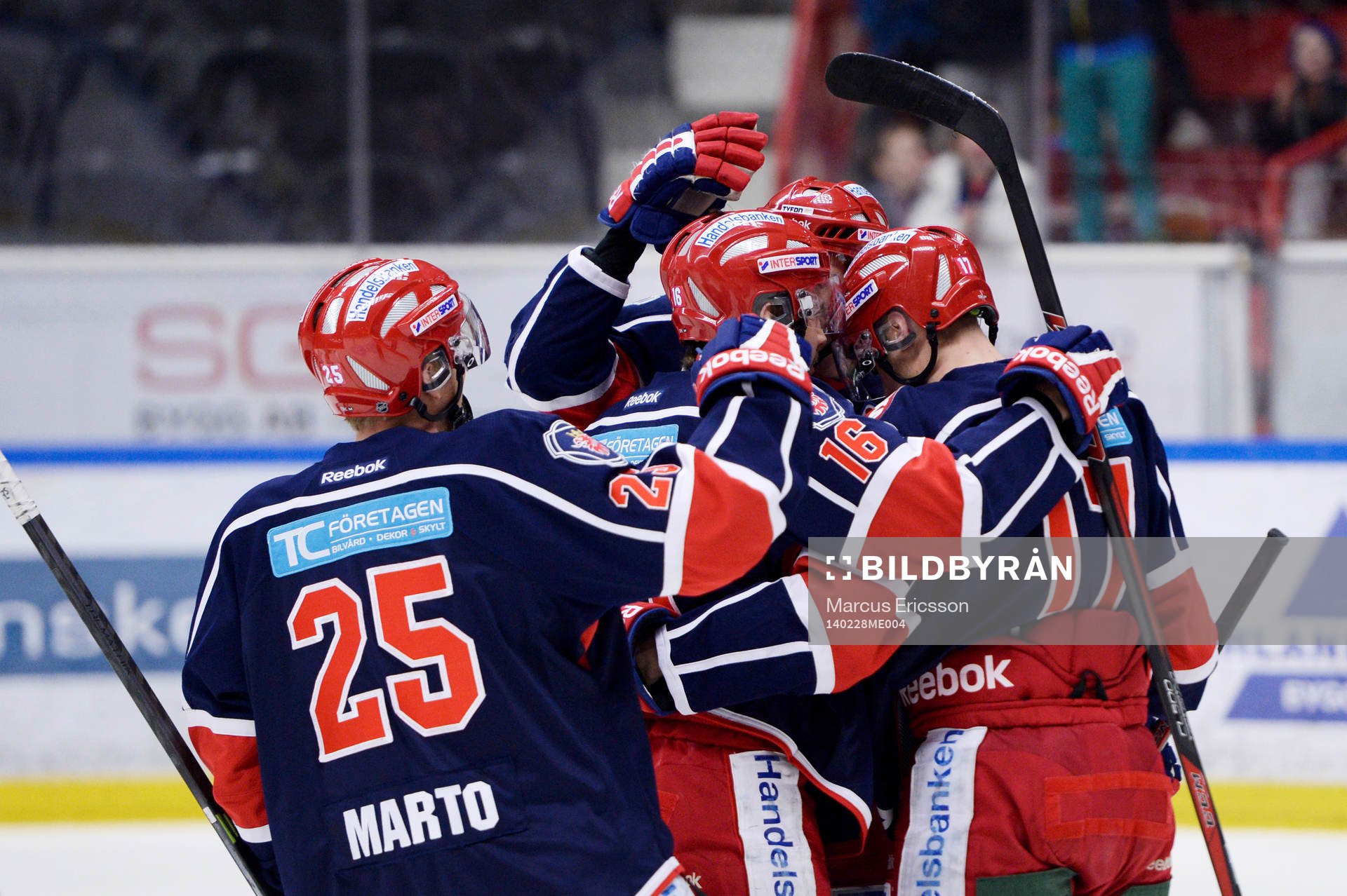 Södertäljes Emil Billberg jublar