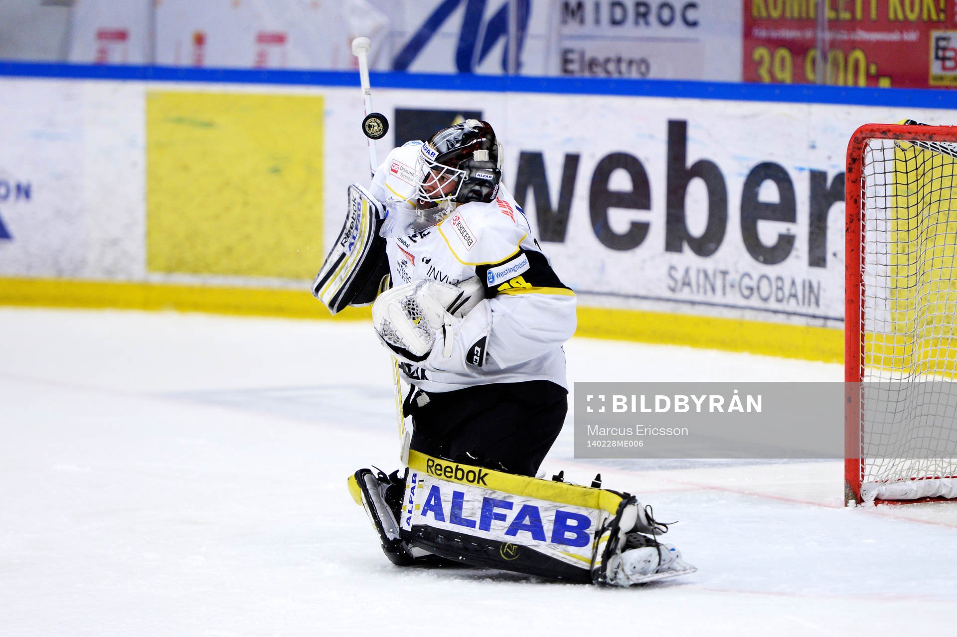 Västerås målvakt Luca Boltshauser