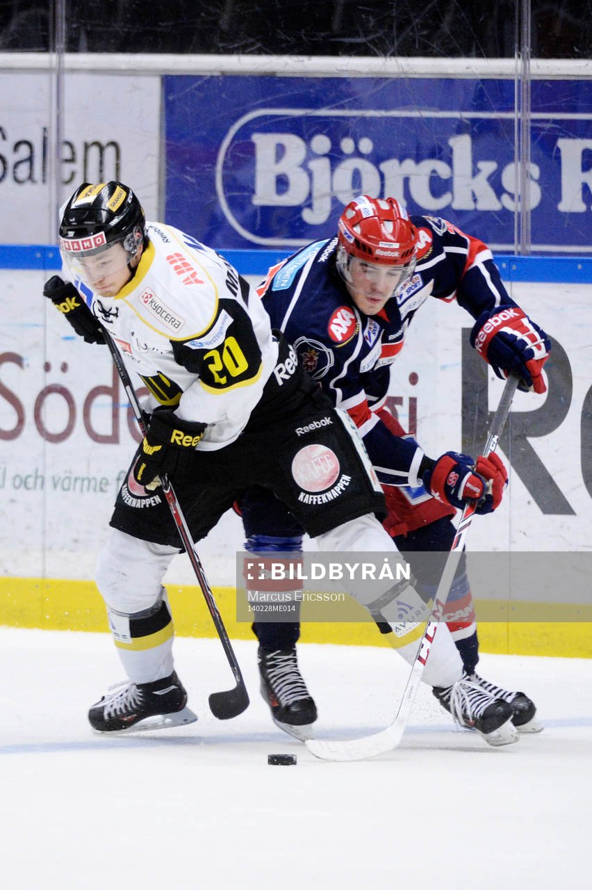 Västerås Sam Marklund och  Södertäljes Jacob Dahlström